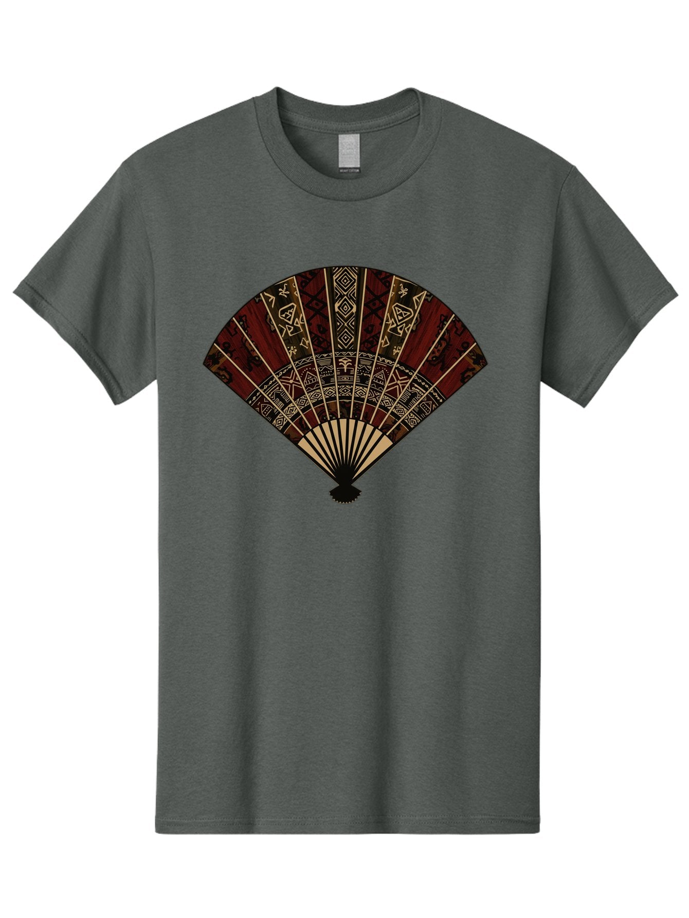 Hand-Fan Men'S Graphic Tee, 100% Cotton, Comfortable Casual Summer Wear, Machine Washable, Vintage Camera, Old Camera, Antique Camera, Black Camera, Classic Photography, Photography Equipment, Nostalgic Device, Film Camera, Camera Art Bag573 13