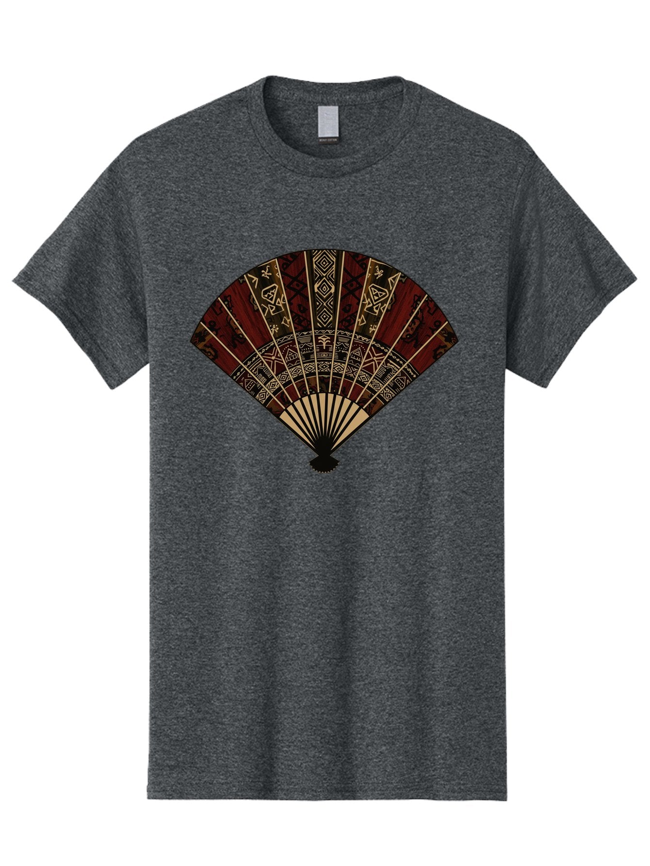 Hand-Fan Men'S Graphic Tee, 100% Cotton, Comfortable Casual Summer Wear, Machine Washable, Vintage Camera, Old Camera, Antique Camera, Black Camera, Classic Photography, Photography Equipment, Nostalgic Device, Film Camera, Camera Art Bag573 6