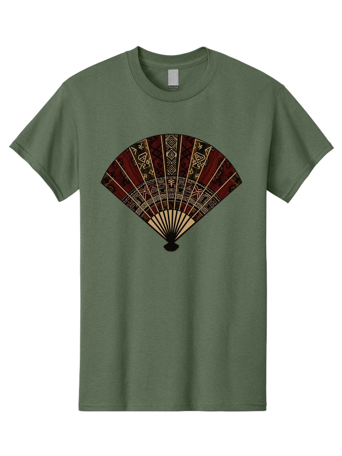 Hand-Fan Men'S Graphic Tee, 100% Cotton, Comfortable Casual Summer Wear, Machine Washable, Vintage Camera, Old Camera, Antique Camera, Black Camera, Classic Photography, Photography Equipment, Nostalgic Device, Film Camera, Camera Art Bag573