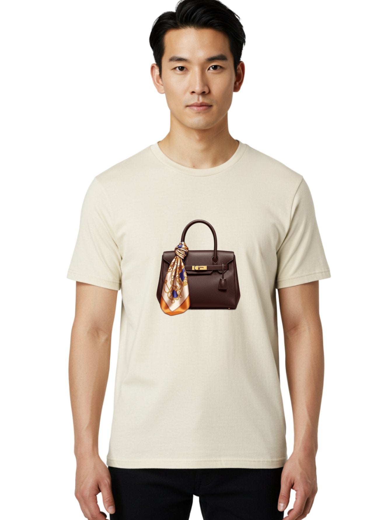Hermes-Handbag Men'S Graphic Tee, 100% Cotton, Comfortable Casual Summer Wear, Machine Washable, Vintage Camera, Old Camera, Antique Camera, Black Camera, Classic Photography, Photography Equipment, Nostalgic Device, Film Camera, Camera Art Bag591 27