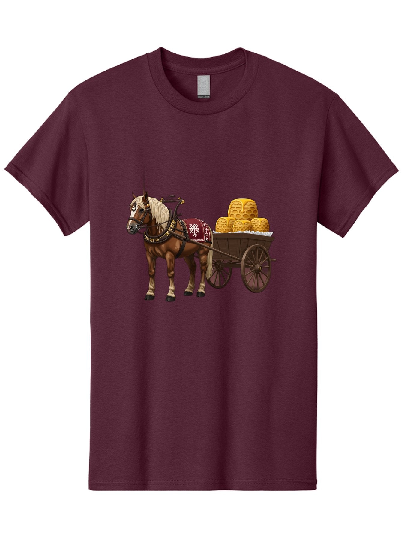 Horse-Drawn-Wagon Men'S Graphic Tee, 100% Cotton, Comfortable Casual Summer Wear, Machine Washable, Vintage Camera, Old Camera, Antique Camera, Black Camera, Classic Photography, Photography Equipment, Nostalgic Device, Film Camera, Camera Art Bag595 11