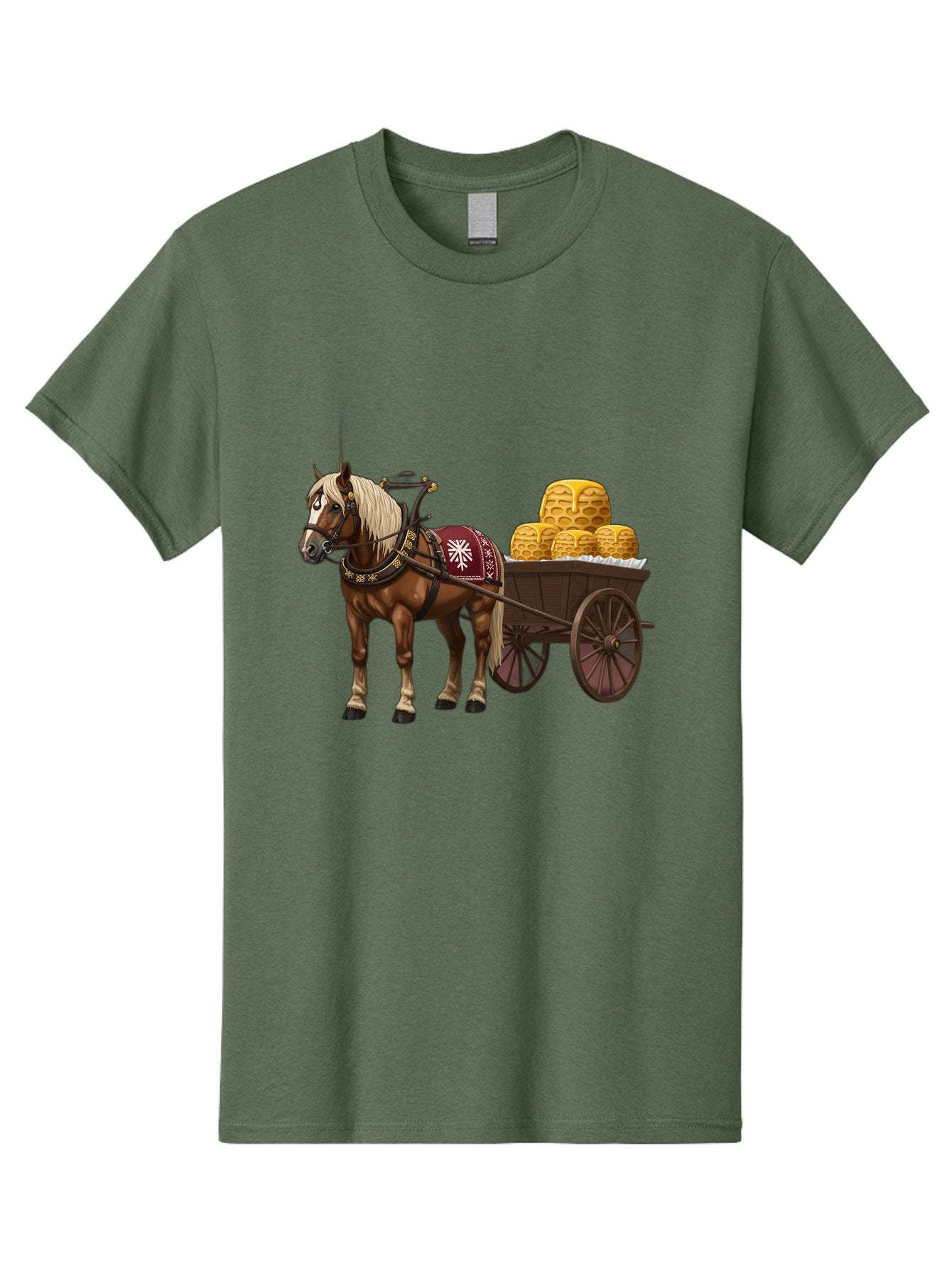 Horse-Drawn-Wagon Men'S Graphic Tee, 100% Cotton, Comfortable Casual Summer Wear, Machine Washable, Vintage Camera, Old Camera, Antique Camera, Black Camera, Classic Photography, Photography Equipment, Nostalgic Device, Film Camera, Camera Art Bag595 6