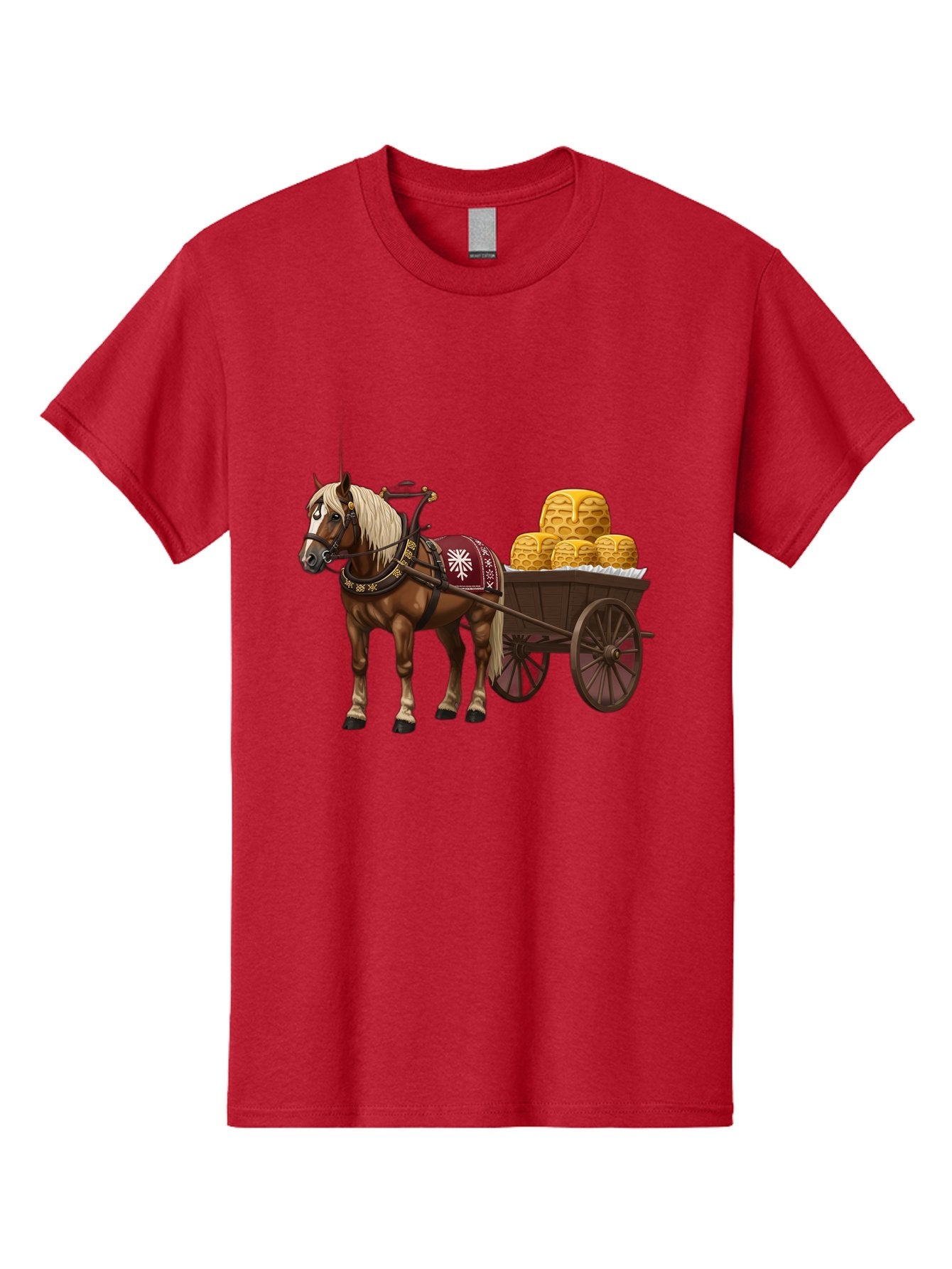 Horse-Drawn-Wagon Men'S Graphic Tee, 100% Cotton, Comfortable Casual Summer Wear, Machine Washable, Vintage Camera, Old Camera, Antique Camera, Black Camera, Classic Photography, Photography Equipment, Nostalgic Device, Film Camera, Camera Art Bag595 4
