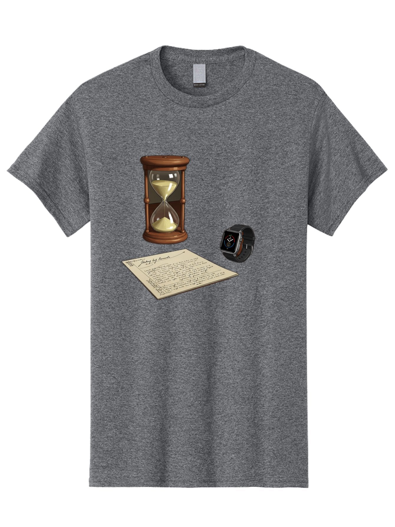 Hourglass-Watch-Letter Men'S Graphic Tee, 100% Cotton, Comfortable Casual Summer Wear, Machine Washable, Vintage Camera, Old Camera, Antique Camera, Black Camera, Classic Photography, Photography Equipment, Nostalgic Device, Film Camera, Bag597 15