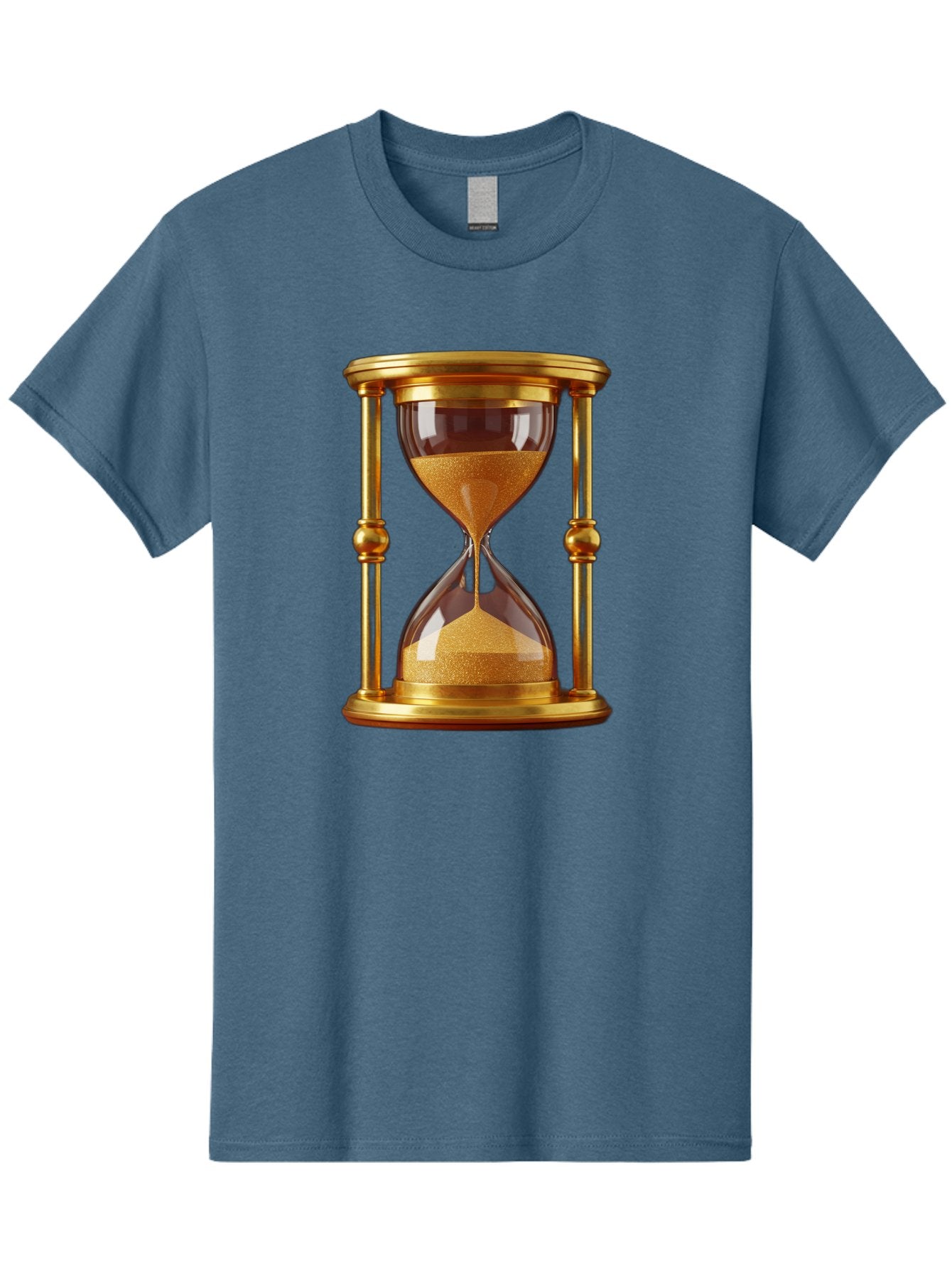 Hourglass Men'S Graphic Tee, 100% Cotton, Comfortable Casual Summer Wear, Machine Washable, Vintage Camera, Old Camera, Antique Camera, Black Camera, Classic Photography, Photography Equipment, Nostalgic Device, Film Camera, Camera Art Bag598 3