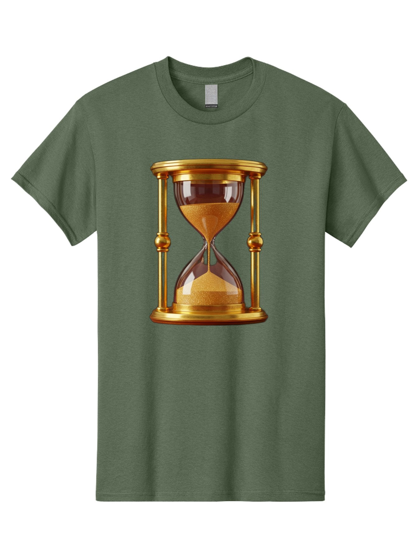 Hourglass Men'S Graphic Tee, 100% Cotton, Comfortable Casual Summer Wear, Machine Washable, Vintage Camera, Old Camera, Antique Camera, Black Camera, Classic Photography, Photography Equipment, Nostalgic Device, Film Camera, Camera Art Bag598 12