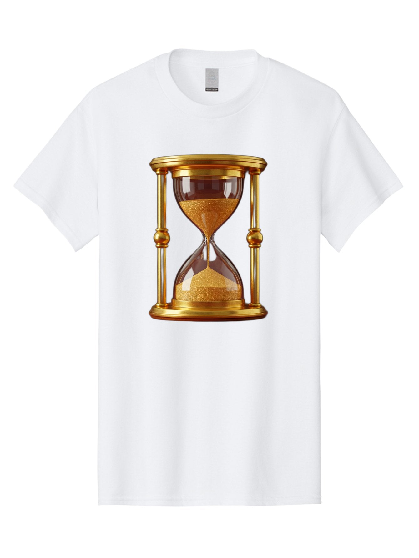 Hourglass Men'S Graphic Tee, 100% Cotton, Comfortable Casual Summer Wear, Machine Washable, Vintage Camera, Old Camera, Antique Camera, Black Camera, Classic Photography, Photography Equipment, Nostalgic Device, Film Camera, Camera Art Bag598 14