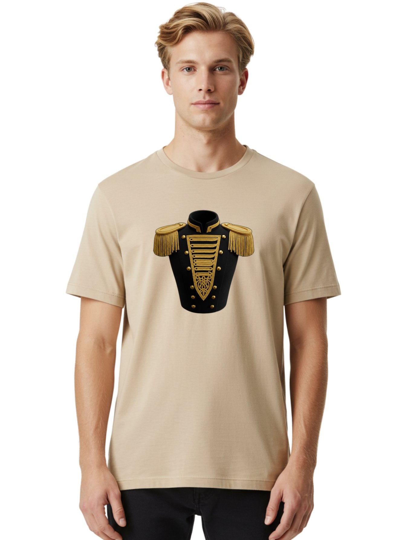 Hussar-Tunic Men'S Graphic Tee, 100% Cotton, Comfortable Casual Summer Wear, Machine Washable, Vintage Camera, Old Camera, Antique Camera, Black Camera, Classic Photography, Photography Equipment, Nostalgic Device, Film Camera, Camera Art Bag604 25