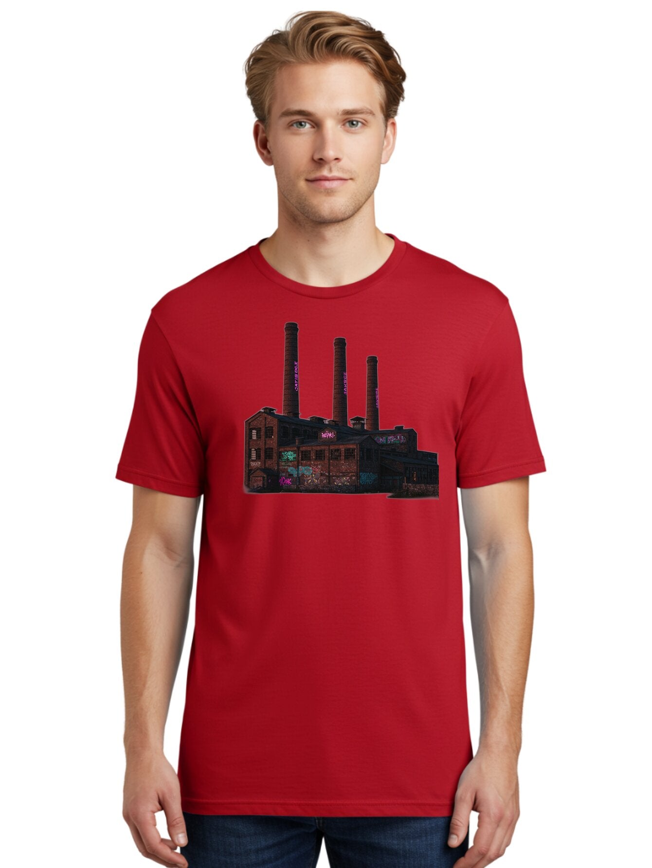 Industrial-Factory-1 Men'S Graphic Tee, 100% Cotton, Comfortable Casual Summer Wear, Machine Washable, Vintage Camera, Old Camera, Antique Camera, Black Camera, Classic Photography, Photography Equipment, Nostalgic Device, Film Camera, Bag608 18