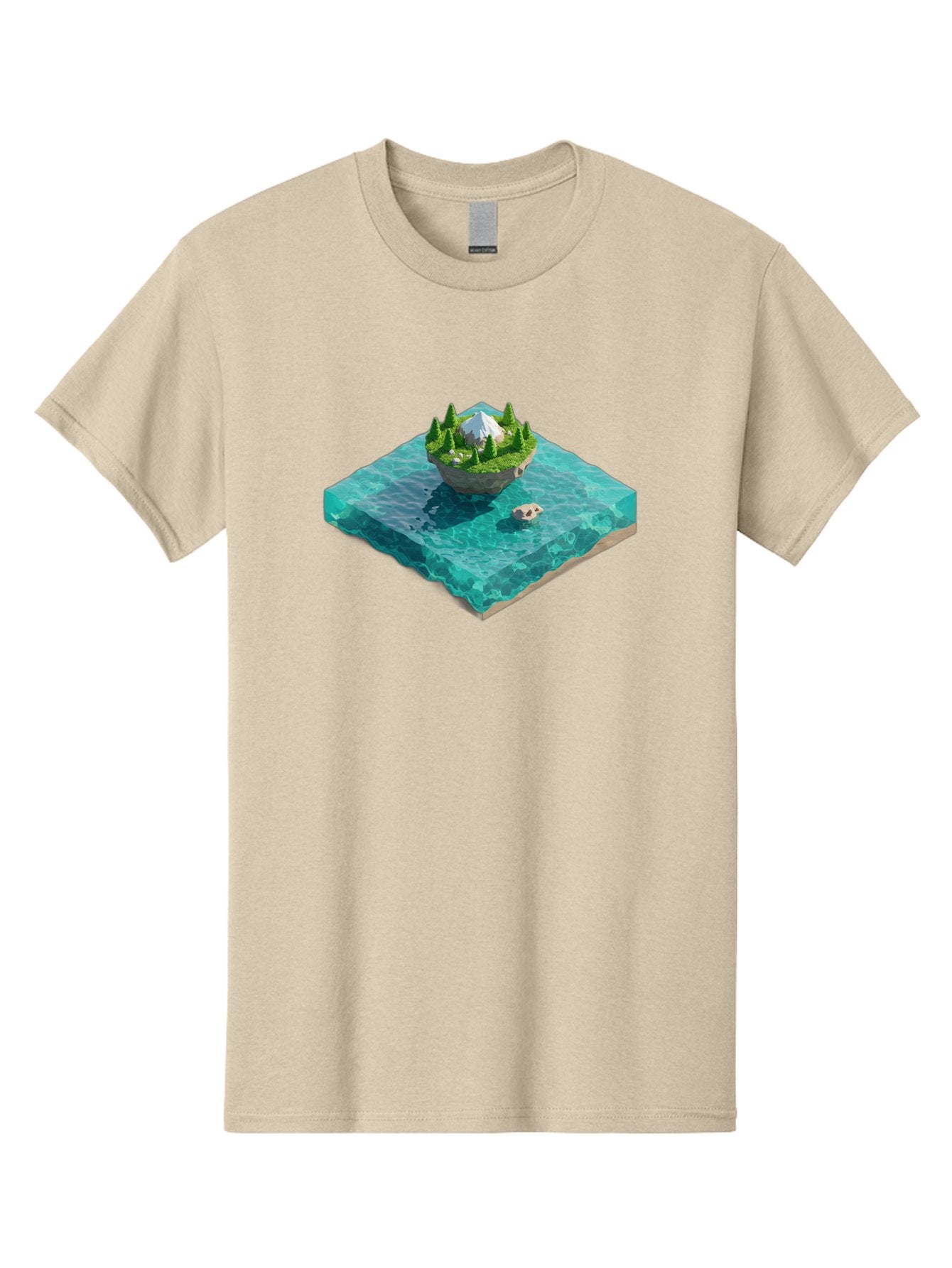 Island Men'S Graphic Tee, 100% Cotton, Comfortable Casual Summer Wear, Machine Washable, Vintage Camera, Old Camera, Antique Camera, Black Camera, Classic Photography, Photography Equipment, Nostalgic Device, Film Camera, Camera Art Bag619