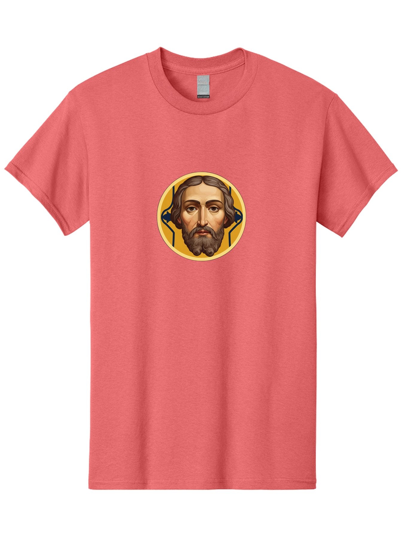 Jesus-Christ-Icon Men'S Graphic Tee, 100% Cotton, Comfortable Casual Summer Wear, Machine Washable, Vintage Camera, Old Camera, Antique Camera, Black Camera, Classic Photography, Photography Equipment, Nostalgic Device, Film Camera, Camera Art Bag622 14