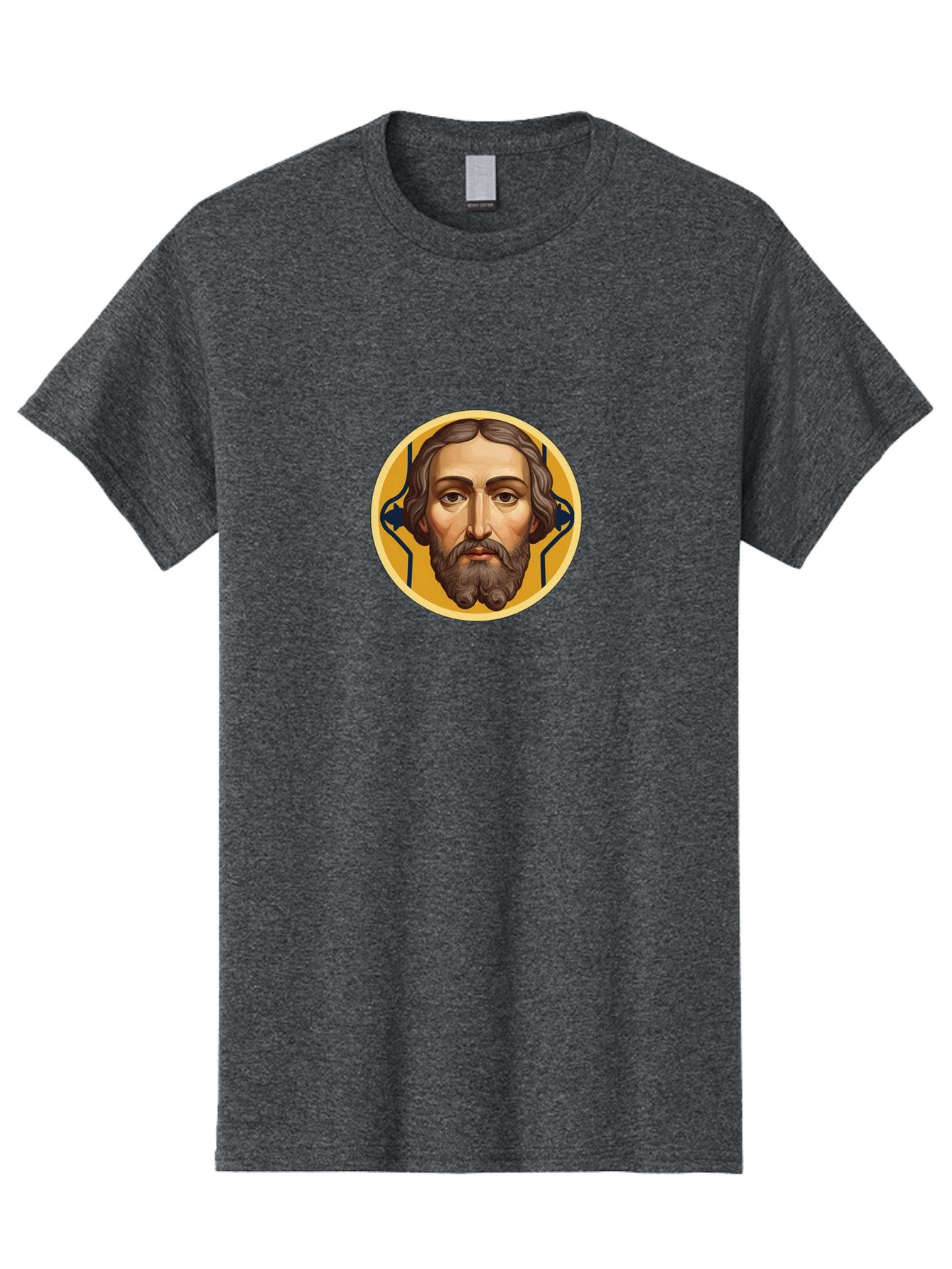 Jesus-Christ-Icon Men'S Graphic Tee, 100% Cotton, Comfortable Casual Summer Wear, Machine Washable, Vintage Camera, Old Camera, Antique Camera, Black Camera, Classic Photography, Photography Equipment, Nostalgic Device, Film Camera, Camera Art Bag622 4