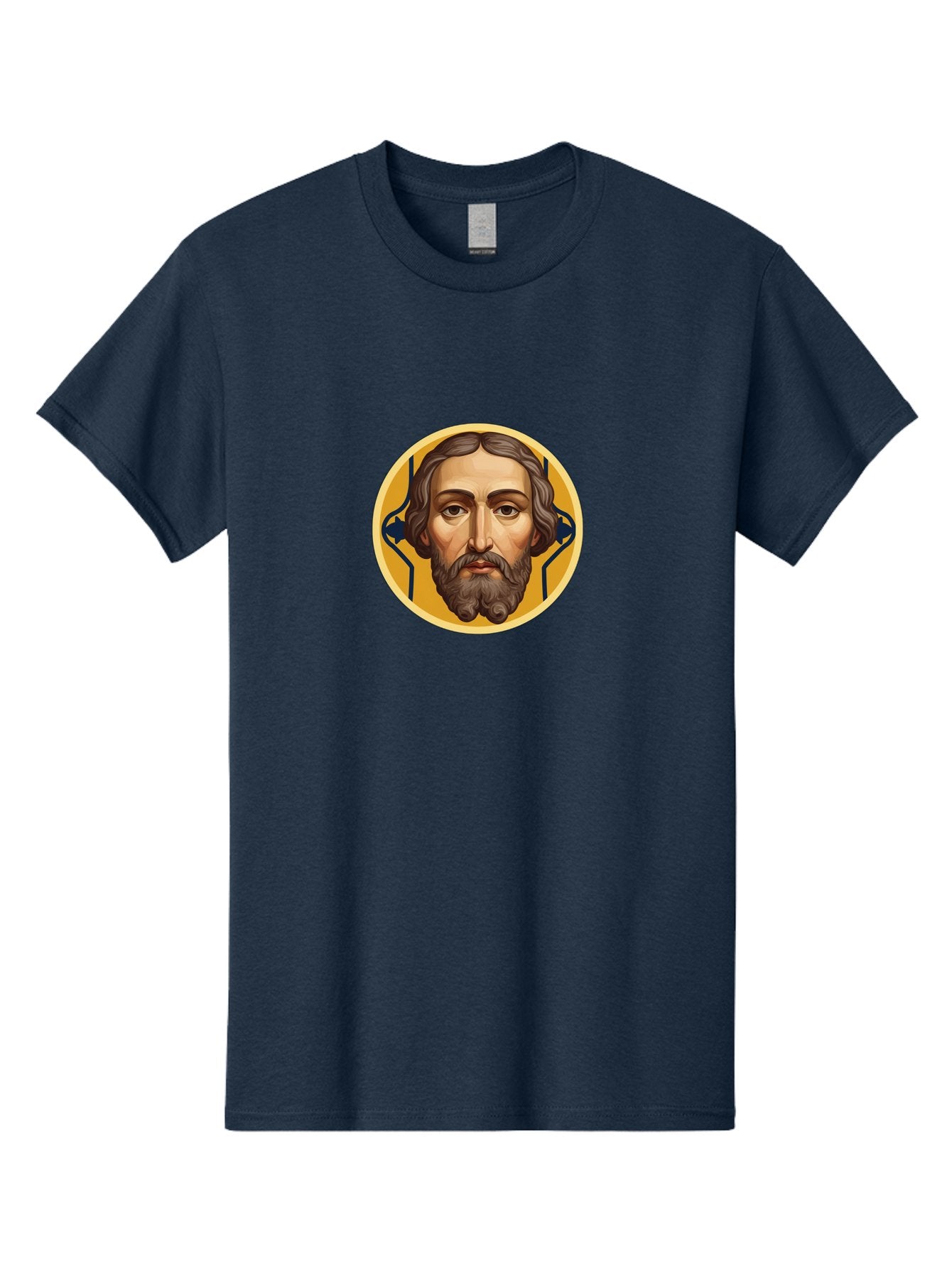 Jesus-Christ-Icon Men'S Graphic Tee, 100% Cotton, Comfortable Casual Summer Wear, Machine Washable, Vintage Camera, Old Camera, Antique Camera, Black Camera, Classic Photography, Photography Equipment, Nostalgic Device, Film Camera, Camera Art Bag622 9