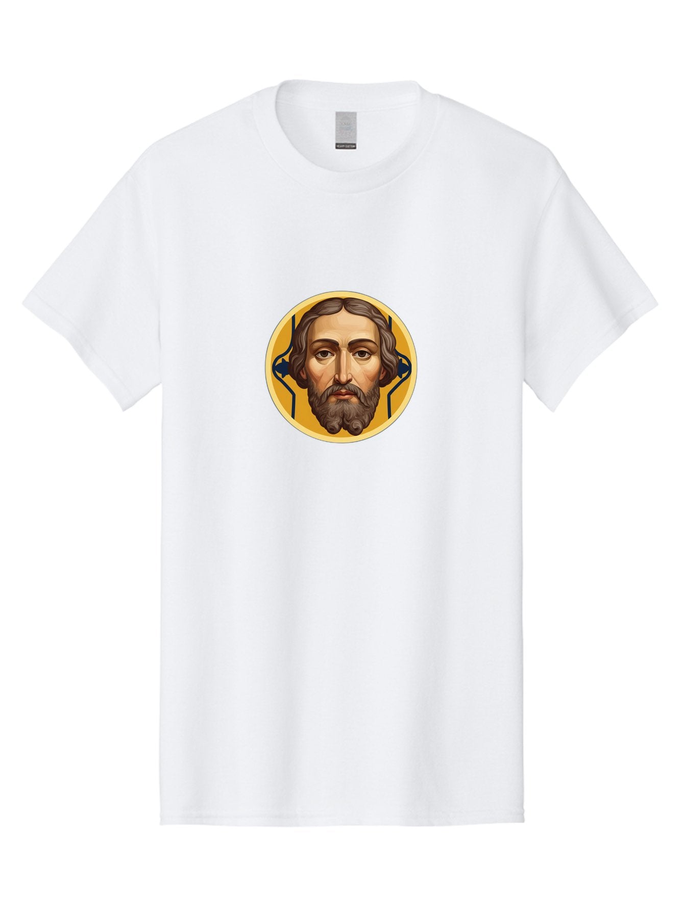 Jesus-Christ-Icon Men'S Graphic Tee, 100% Cotton, Comfortable Casual Summer Wear, Machine Washable, Vintage Camera, Old Camera, Antique Camera, Black Camera, Classic Photography, Photography Equipment, Nostalgic Device, Film Camera, Camera Art Bag622 12