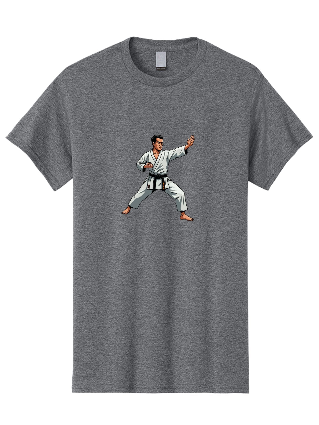 Karate-Man-1 Men'S Graphic Tee, 100% Cotton, Comfortable Casual Summer Wear, Machine Washable, Vintage Camera, Old Camera, Antique Camera, Black Camera, Classic Photography, Photography Equipment, Nostalgic Device, Film Camera, Camera Art Bag630 3