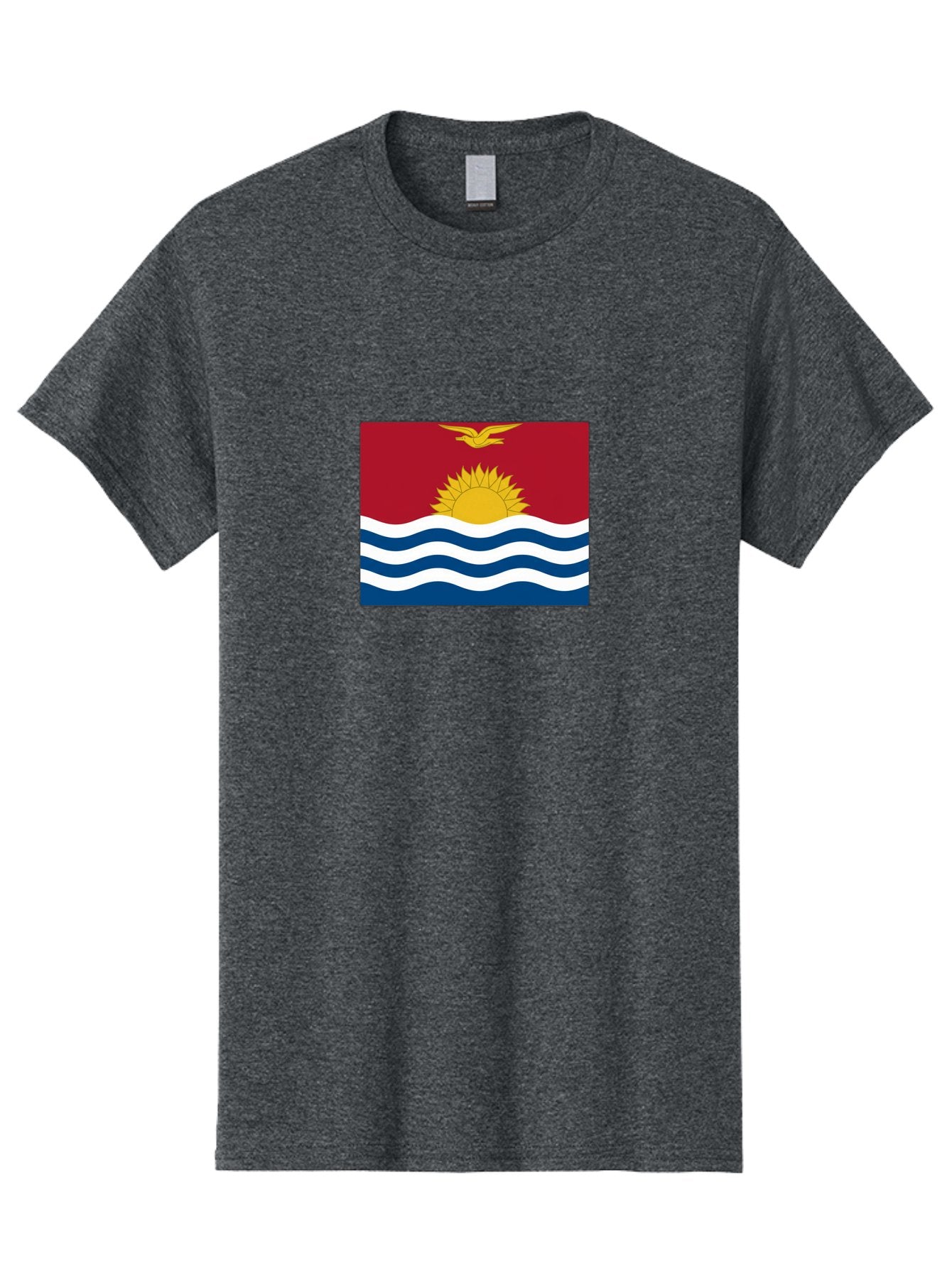Kiribati-Flag-1 Men'S Graphic Tee, 100% Cotton, Comfortable Casual Summer Wear, Machine Washable, Vintage Camera, Old Camera, Antique Camera, Black Camera, Classic Photography, Photography Equipment, Nostalgic Device, Film Camera, Camera Art Bag643 14