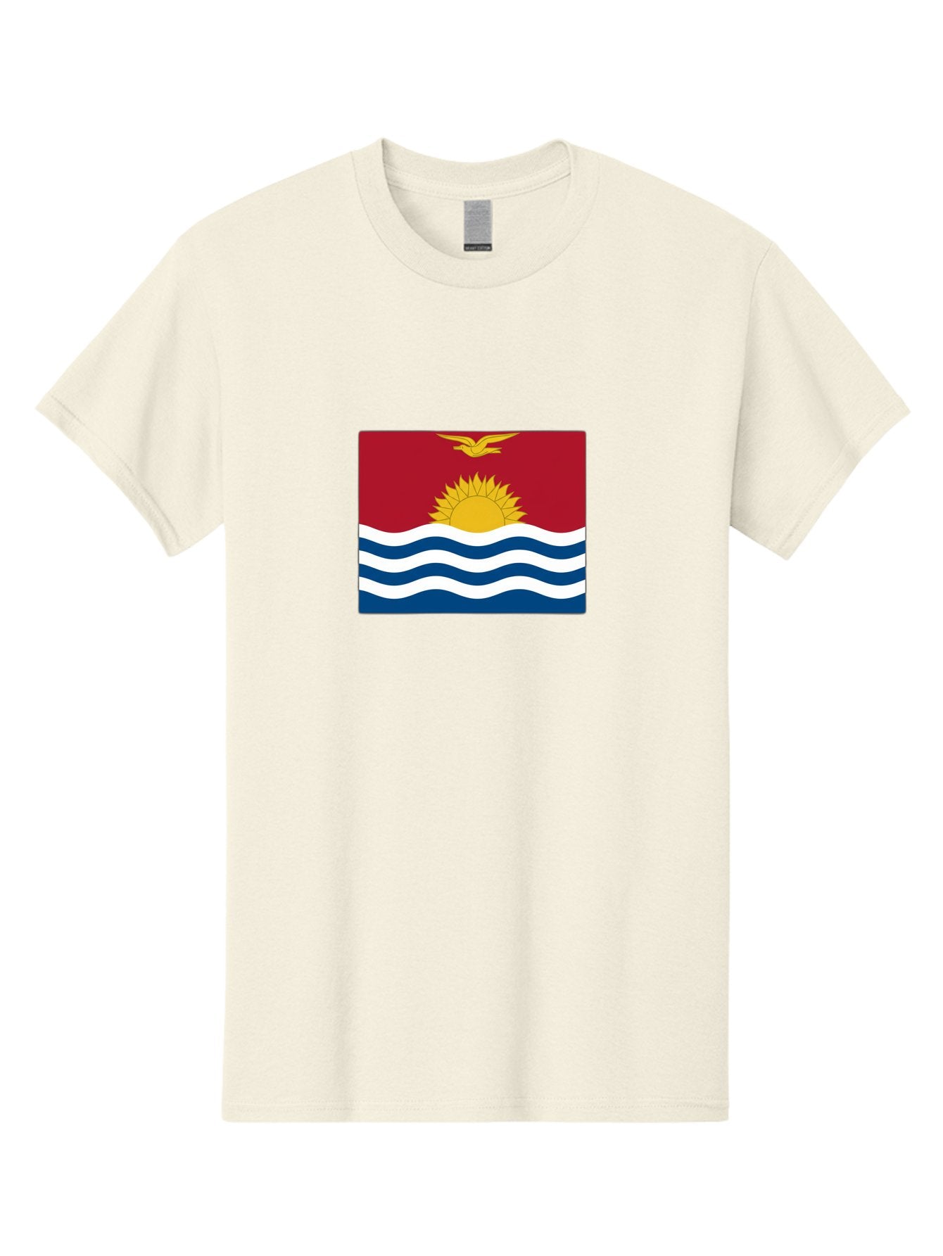 Kiribati-Flag-1 Men'S Graphic Tee, 100% Cotton, Comfortable Casual Summer Wear, Machine Washable, Vintage Camera, Old Camera, Antique Camera, Black Camera, Classic Photography, Photography Equipment, Nostalgic Device, Film Camera, Camera Art Bag643