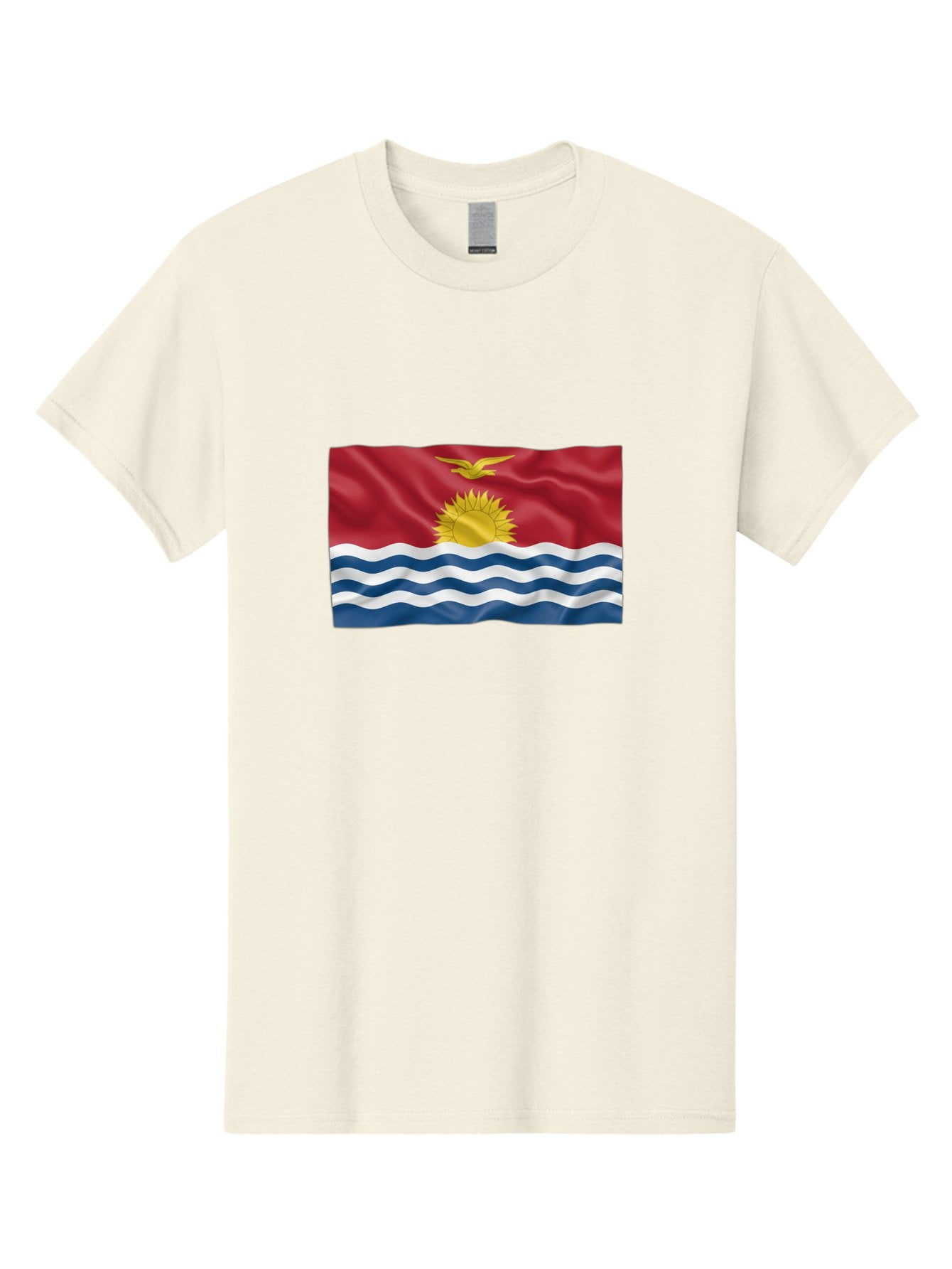 Kiribati-Flag-2 Men'S Graphic Tee, 100% Cotton, Comfortable Casual Summer Wear, Machine Washable, Vintage Camera, Old Camera, Antique Camera, Black Camera, Classic Photography, Photography Equipment, Nostalgic Device, Film Camera, Camera Art Bag644 12