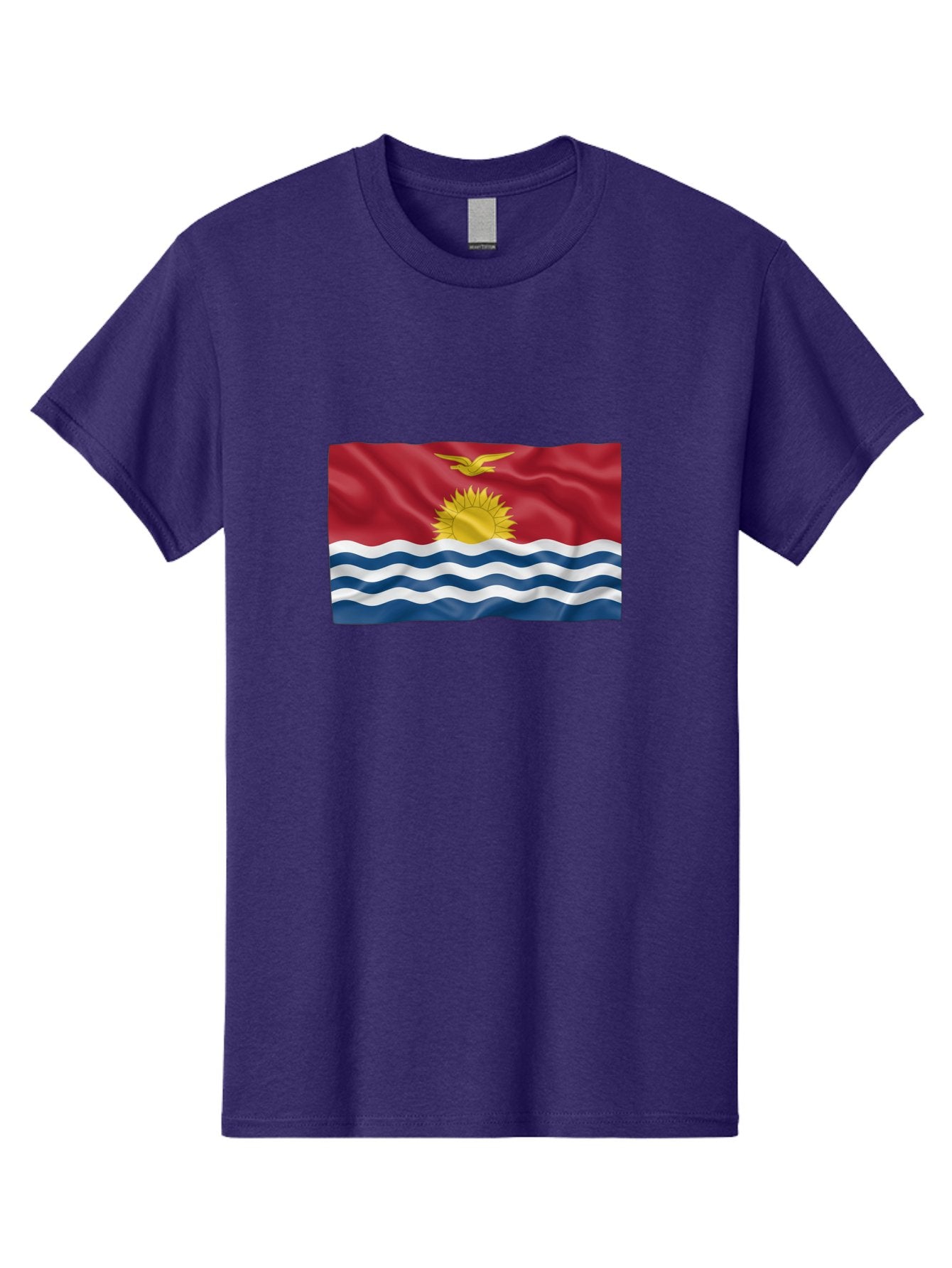 Kiribati-Flag-2 Men'S Graphic Tee, 100% Cotton, Comfortable Casual Summer Wear, Machine Washable, Vintage Camera, Old Camera, Antique Camera, Black Camera, Classic Photography, Photography Equipment, Nostalgic Device, Film Camera, Camera Art Bag644 14