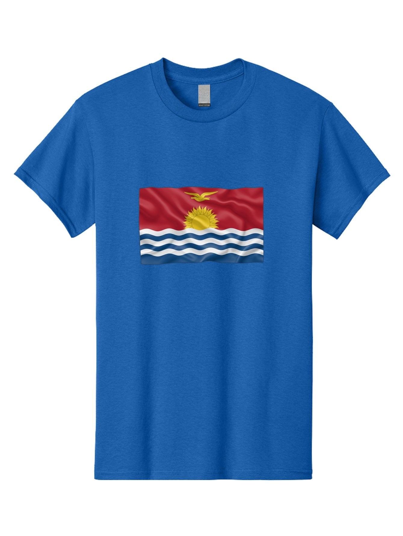 Kiribati-Flag-2 Men'S Graphic Tee, 100% Cotton, Comfortable Casual Summer Wear, Machine Washable, Vintage Camera, Old Camera, Antique Camera, Black Camera, Classic Photography, Photography Equipment, Nostalgic Device, Film Camera, Camera Art Bag644