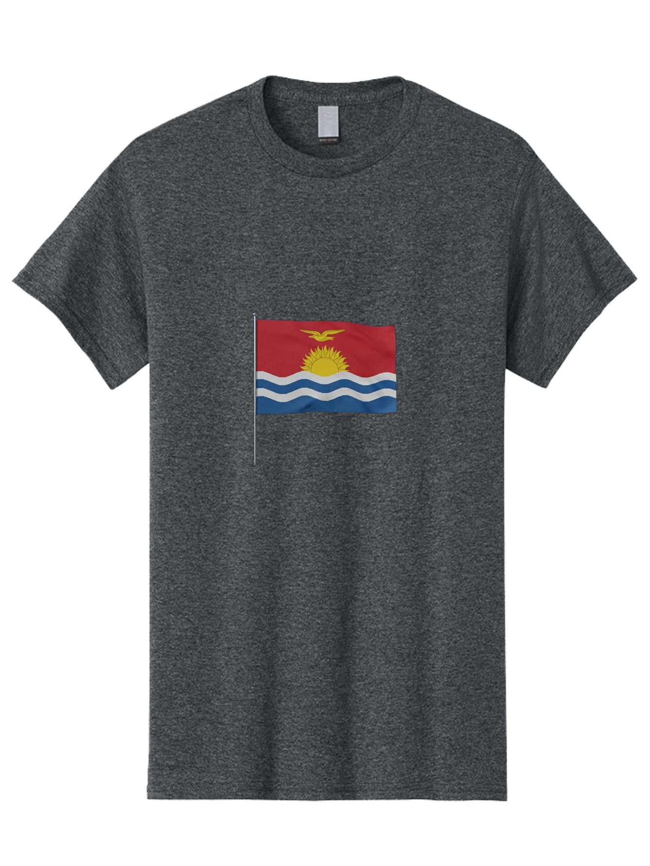 Kiribati-Flag-3 Men'S Graphic Tee, 100% Cotton, Comfortable Casual Summer Wear, Machine Washable, Vintage Camera, Old Camera, Antique Camera, Black Camera, Classic Photography, Photography Equipment, Nostalgic Device, Film Camera, Camera Art Bag645 11