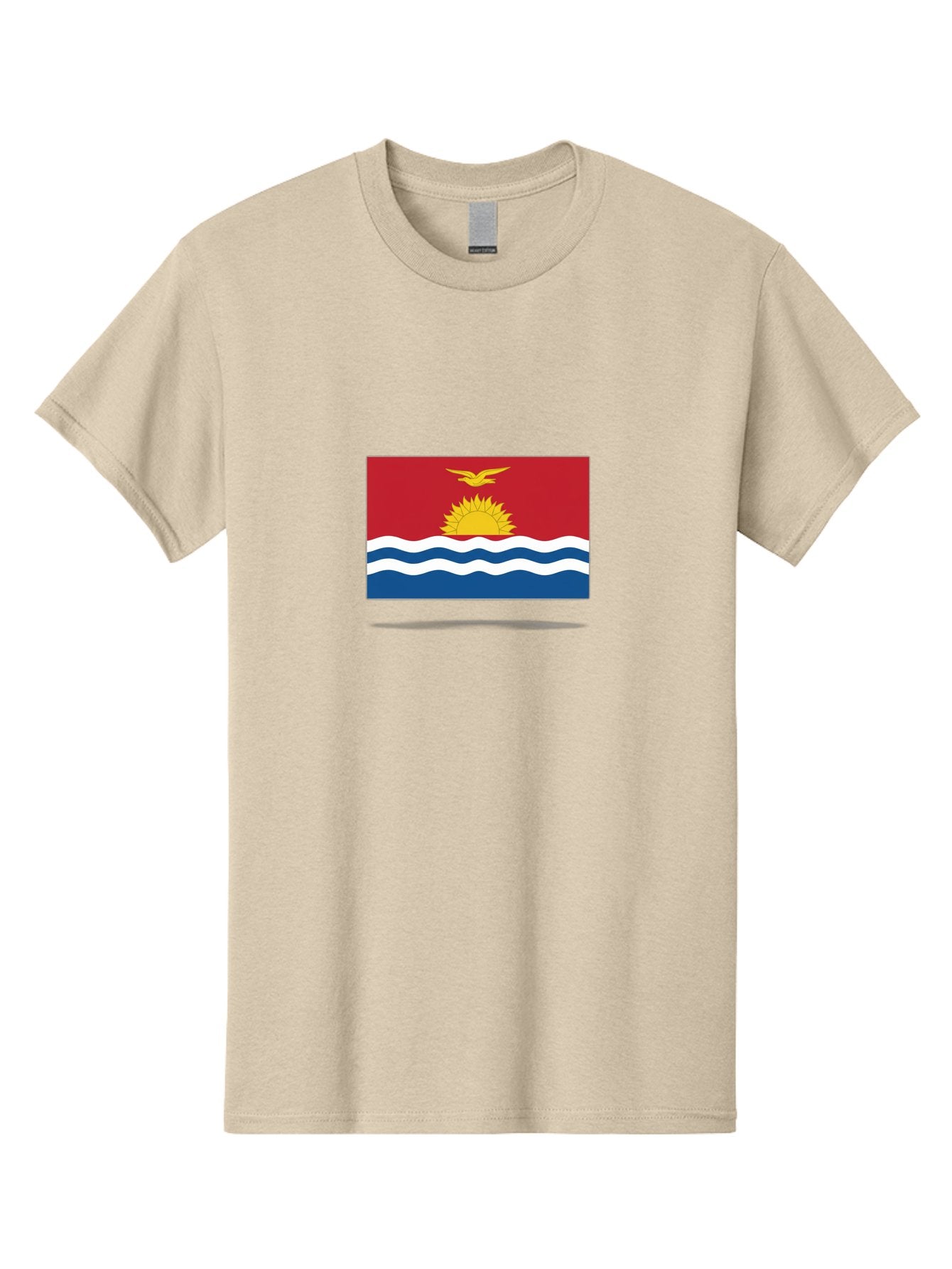 Kiribati-Flag-4 Men'S Graphic Tee, 100% Cotton, Comfortable Casual Summer Wear, Machine Washable, Vintage Camera, Old Camera, Antique Camera, Black Camera, Classic Photography, Photography Equipment, Nostalgic Device, Film Camera, Camera Art Bag646 14