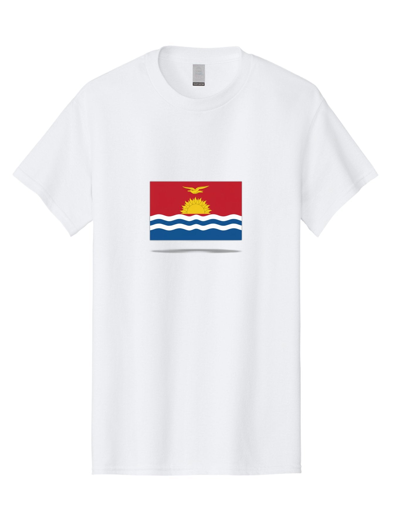 Kiribati-Flag-4 Men'S Graphic Tee, 100% Cotton, Comfortable Casual Summer Wear, Machine Washable, Vintage Camera, Old Camera, Antique Camera, Black Camera, Classic Photography, Photography Equipment, Nostalgic Device, Film Camera, Camera Art Bag646 13