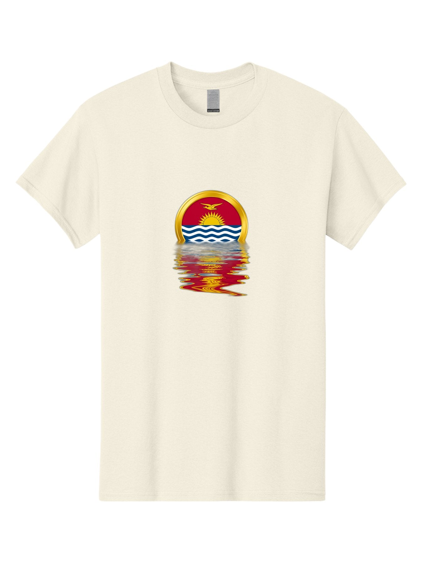 Kiribati-Flag-6 Men'S Graphic Tee, 100% Cotton, Comfortable Casual Summer Wear, Machine Washable, Vintage Camera, Old Camera, Antique Camera, Black Camera, Classic Photography, Photography Equipment, Nostalgic Device, Film Camera, Camera Art Bag648 7