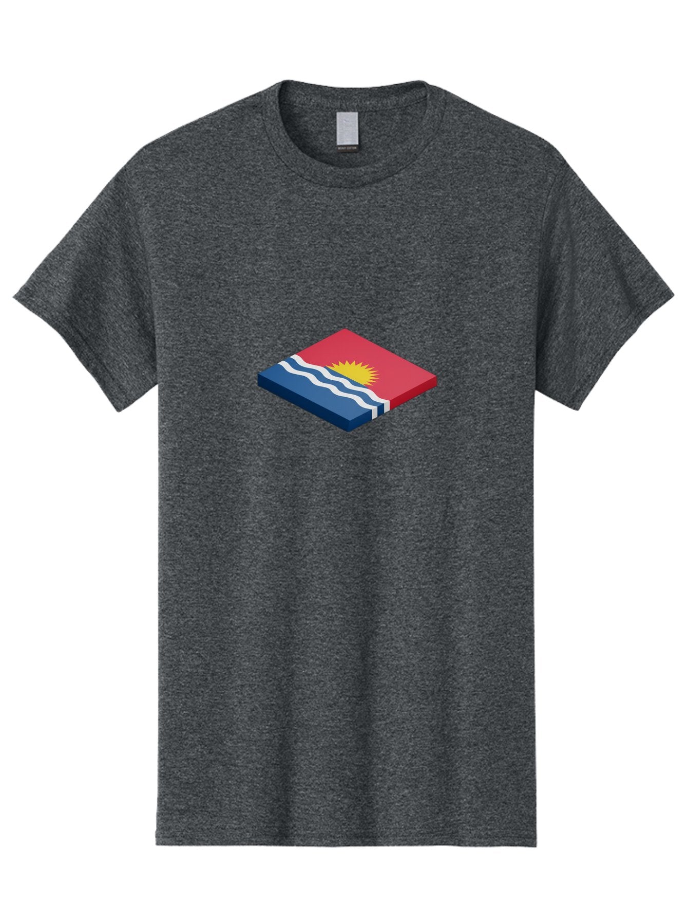 Kiribati-Flag-8 Men'S Graphic Tee, 100% Cotton, Comfortable Casual Summer Wear, Machine Washable, Vintage Camera, Old Camera, Antique Camera, Black Camera, Classic Photography, Photography Equipment, Nostalgic Device, Film Camera, Camera Art Bag650 12
