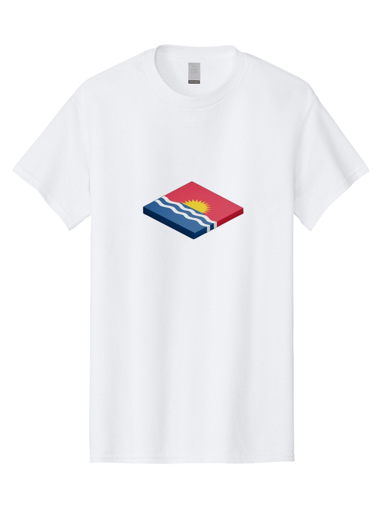 Kiribati-Flag-8 Men'S Graphic Tee, 100% Cotton, Comfortable Casual Summer Wear, Machine Washable, Vintage Camera, Old Camera, Antique Camera, Black Camera, Classic Photography, Photography Equipment, Nostalgic Device, Film Camera, Camera Art Bag650 10