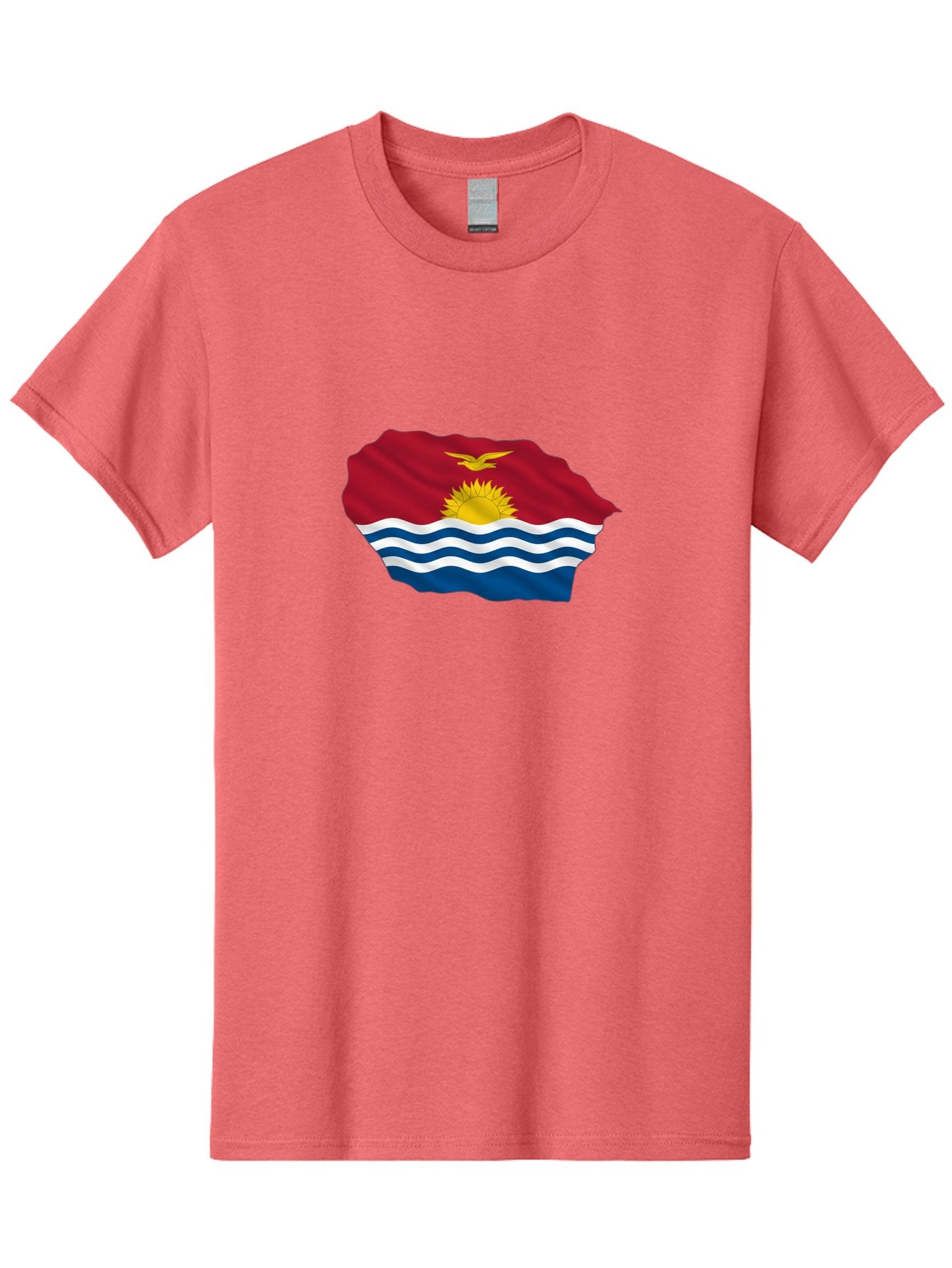 Kiribati-Flag-9 Men'S Graphic Tee, 100% Cotton, Comfortable Casual Summer Wear, Machine Washable, Vintage Camera, Old Camera, Antique Camera, Black Camera, Classic Photography, Photography Equipment, Nostalgic Device, Film Camera, Camera Art Bag651 15