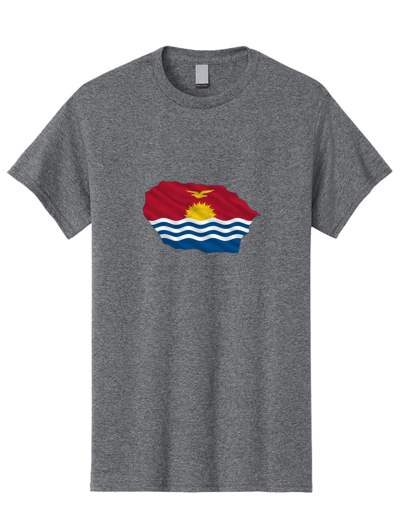 Kiribati-Flag-9 Men'S Graphic Tee, 100% Cotton, Comfortable Casual Summer Wear, Machine Washable, Vintage Camera, Old Camera, Antique Camera, Black Camera, Classic Photography, Photography Equipment, Nostalgic Device, Film Camera, Camera Art Bag651 12