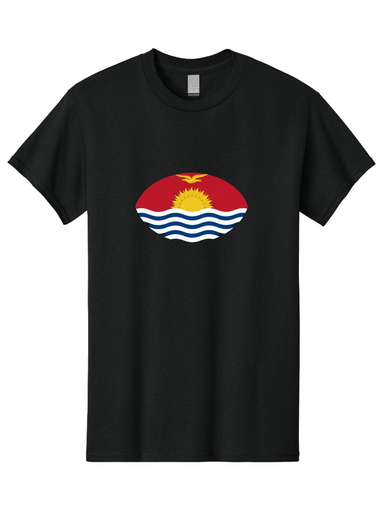Kiribati-Flag Men'S Graphic Tee, 100% Cotton, Comfortable Casual Summer Wear, Machine Washable, Vintage Camera, Old Camera, Antique Camera, Black Camera, Classic Photography, Photography Equipment, Nostalgic Device, Film Camera, Camera Art Bag652 12