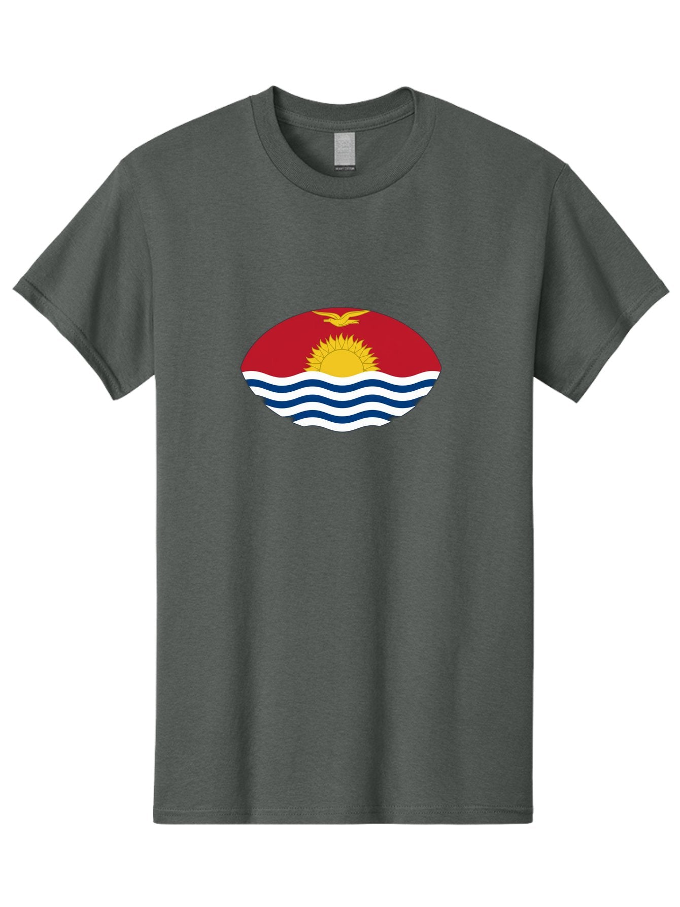 Kiribati-Flag Men'S Graphic Tee, 100% Cotton, Comfortable Casual Summer Wear, Machine Washable, Vintage Camera, Old Camera, Antique Camera, Black Camera, Classic Photography, Photography Equipment, Nostalgic Device, Film Camera, Camera Art Bag652