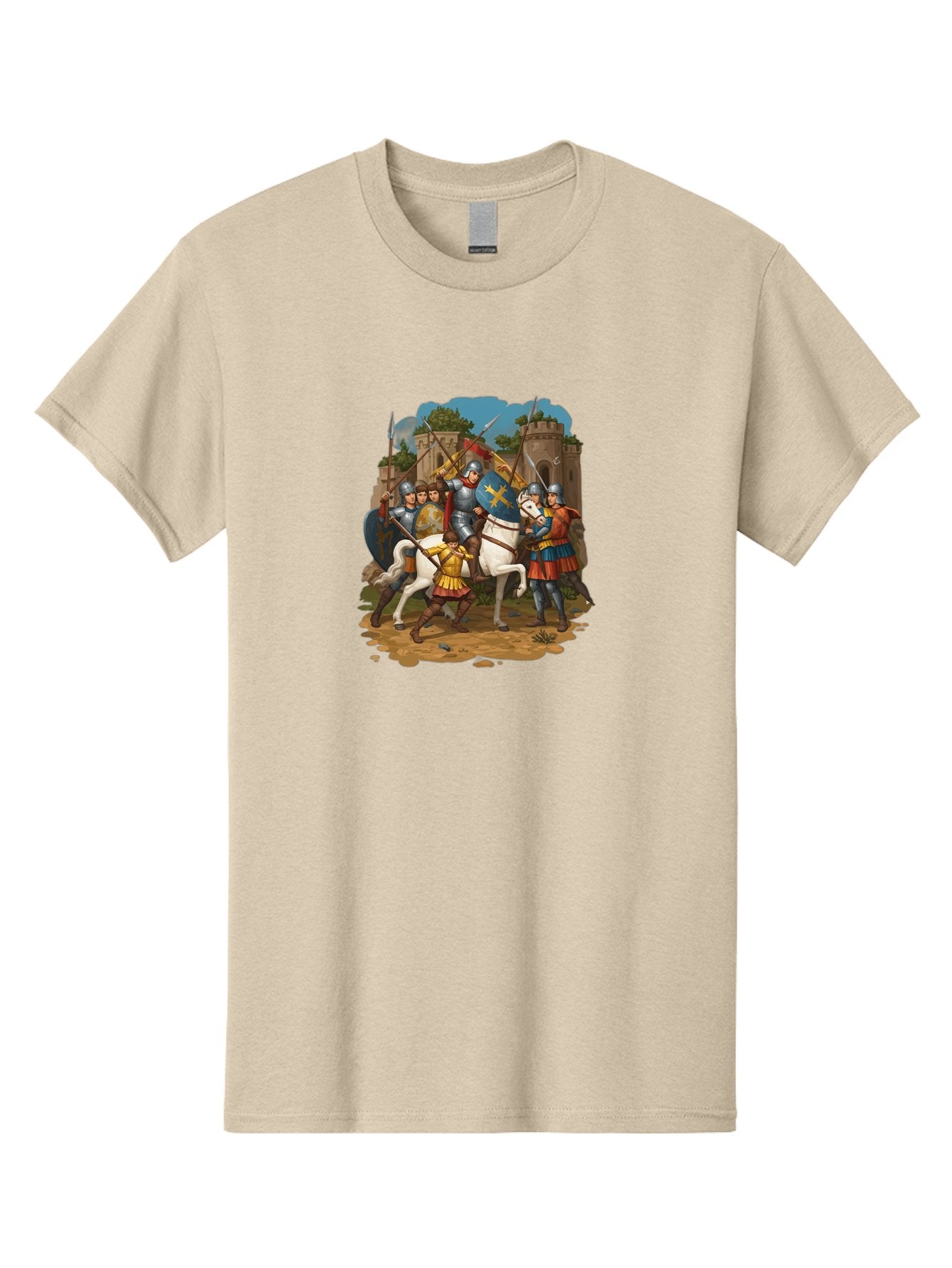 Knights-On-Horseback Men'S Graphic Tee, 100% Cotton, Comfortable Casual Summer Wear, Machine Washable, Vintage Camera, Old Camera, Antique Camera, Black Camera, Classic Photography, Photography Equipment, Nostalgic Device, Film Camera, Bag657 14