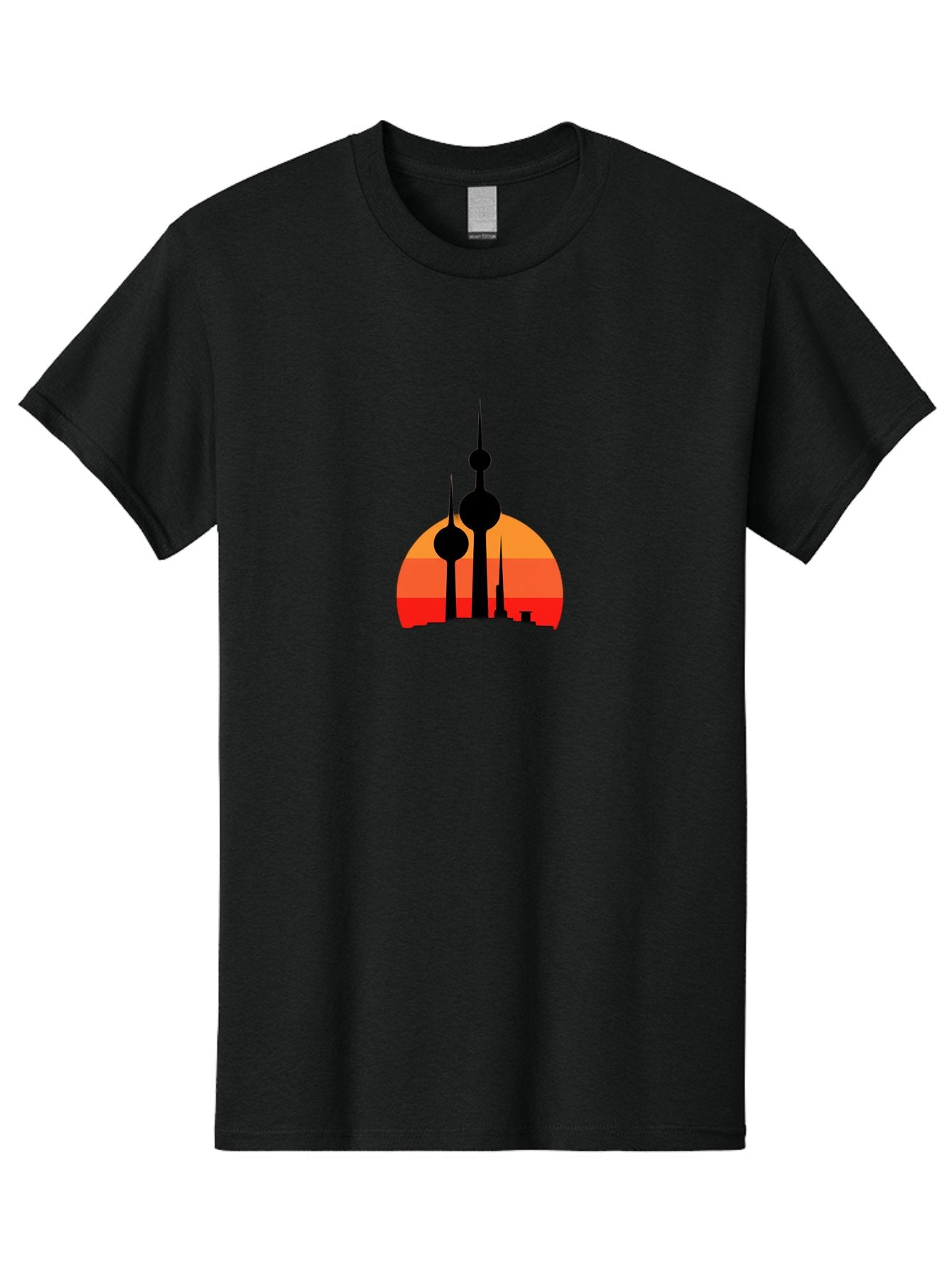 Kuwait-Towers-1 Men'S Graphic Tee, 100% Cotton, Comfortable Casual Summer Wear, Machine Washable, Vintage Camera, Old Camera, Antique Camera, Black Camera, Classic Photography, Photography Equipment, Nostalgic Device, Film Camera, Camera Art Bag668 7