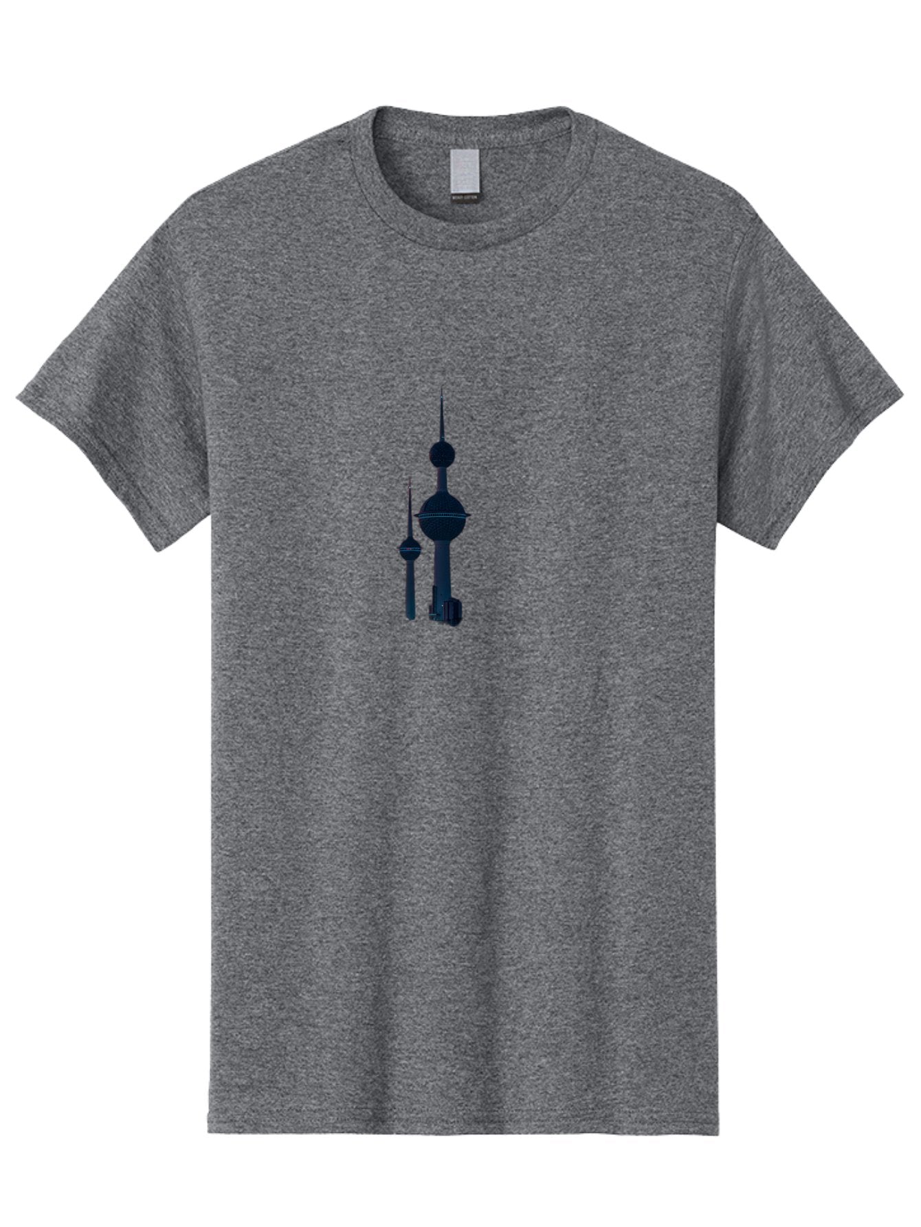 Kuwait-Towers-3 Men'S Graphic Tee, 100% Cotton, Comfortable Casual Summer Wear, Machine Washable, Vintage Camera, Old Camera, Antique Camera, Black Camera, Classic Photography, Photography Equipment, Nostalgic Device, Film Camera, Camera Art Bag670 10