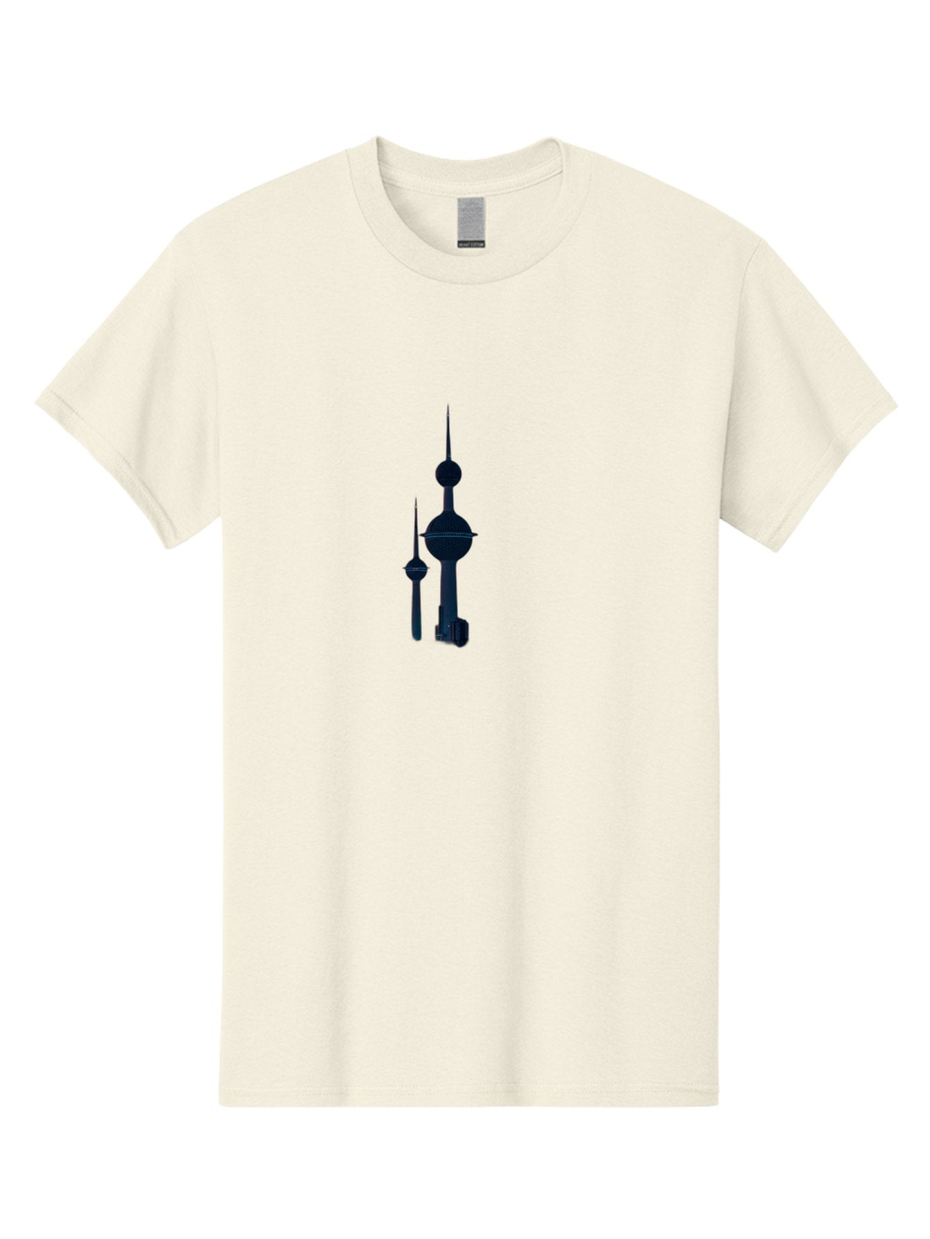 Kuwait-Towers-3 Men'S Graphic Tee, 100% Cotton, Comfortable Casual Summer Wear, Machine Washable, Vintage Camera, Old Camera, Antique Camera, Black Camera, Classic Photography, Photography Equipment, Nostalgic Device, Film Camera, Camera Art Bag670 15