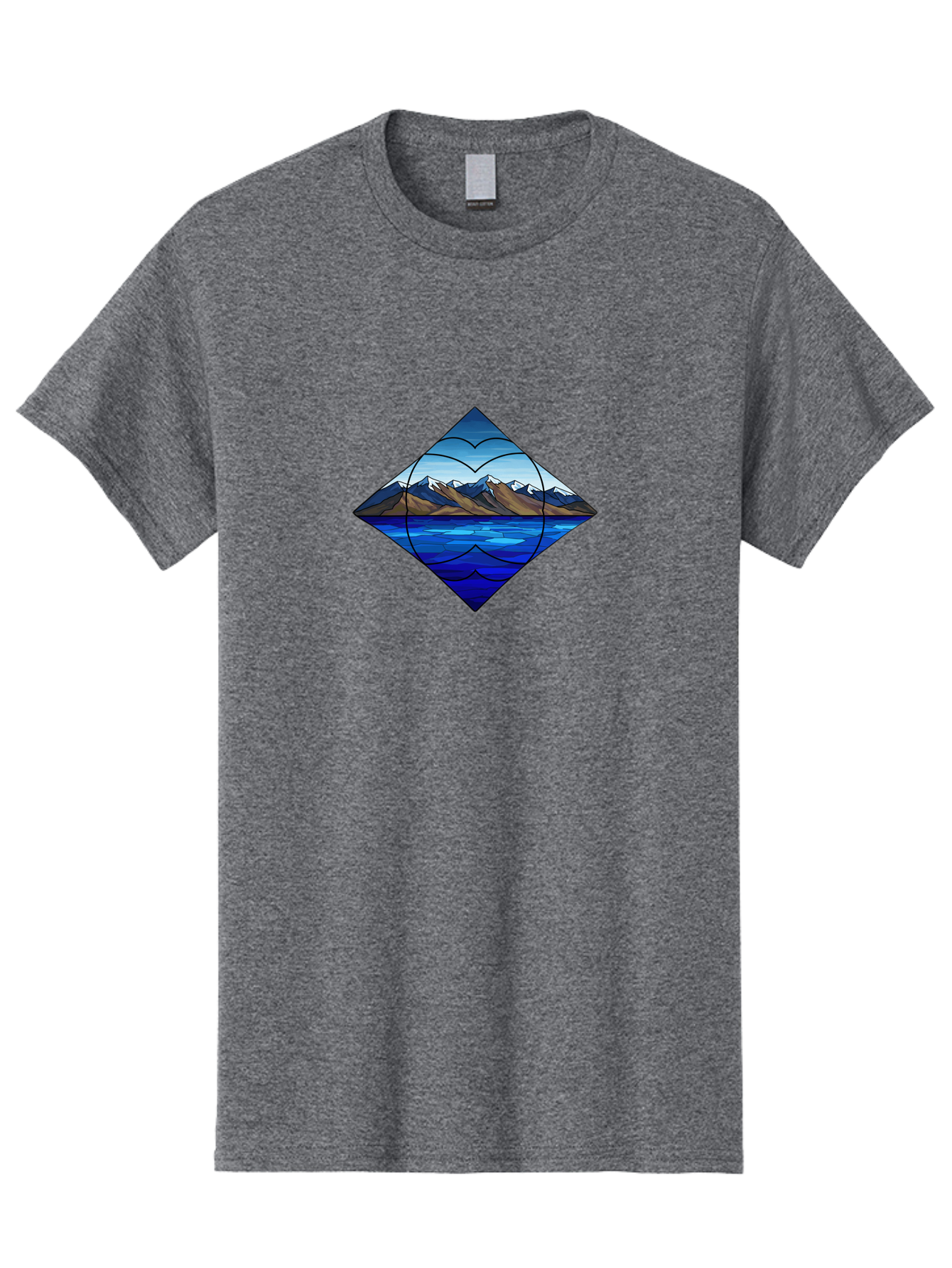 Lake-And-Mountains Men'S Graphic Tee, 100% Cotton, Comfortable Casual Summer Wear, Machine Washable, Vintage Camera, Old Camera, Antique Camera, Black Camera, Classic Photography, Photography Equipment, Nostalgic Device, Film Camera, Bag677