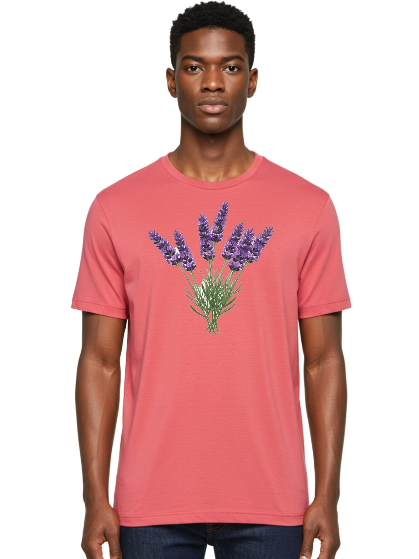 Lavender-Flowers Men'S Graphic Tee, 100% Cotton, Comfortable Casual Summer Wear, Machine Washable, Vintage Camera, Old Camera, Antique Camera, Black Camera, Classic Photography, Photography Equipment, Nostalgic Device, Film Camera, Camera Art Bag682 23