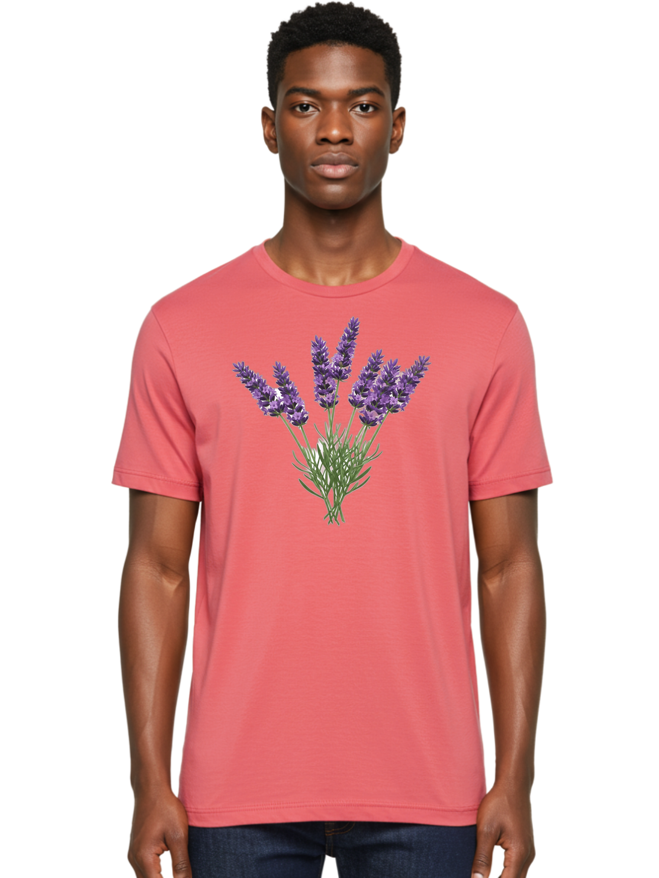 Lavender-Flowers Men'S Graphic Tee, 100% Cotton, Comfortable Casual Summer Wear, Machine Washable, Vintage Camera, Old Camera, Antique Camera, Black Camera, Classic Photography, Photography Equipment, Nostalgic Device, Film Camera, Camera Art Bag682 23