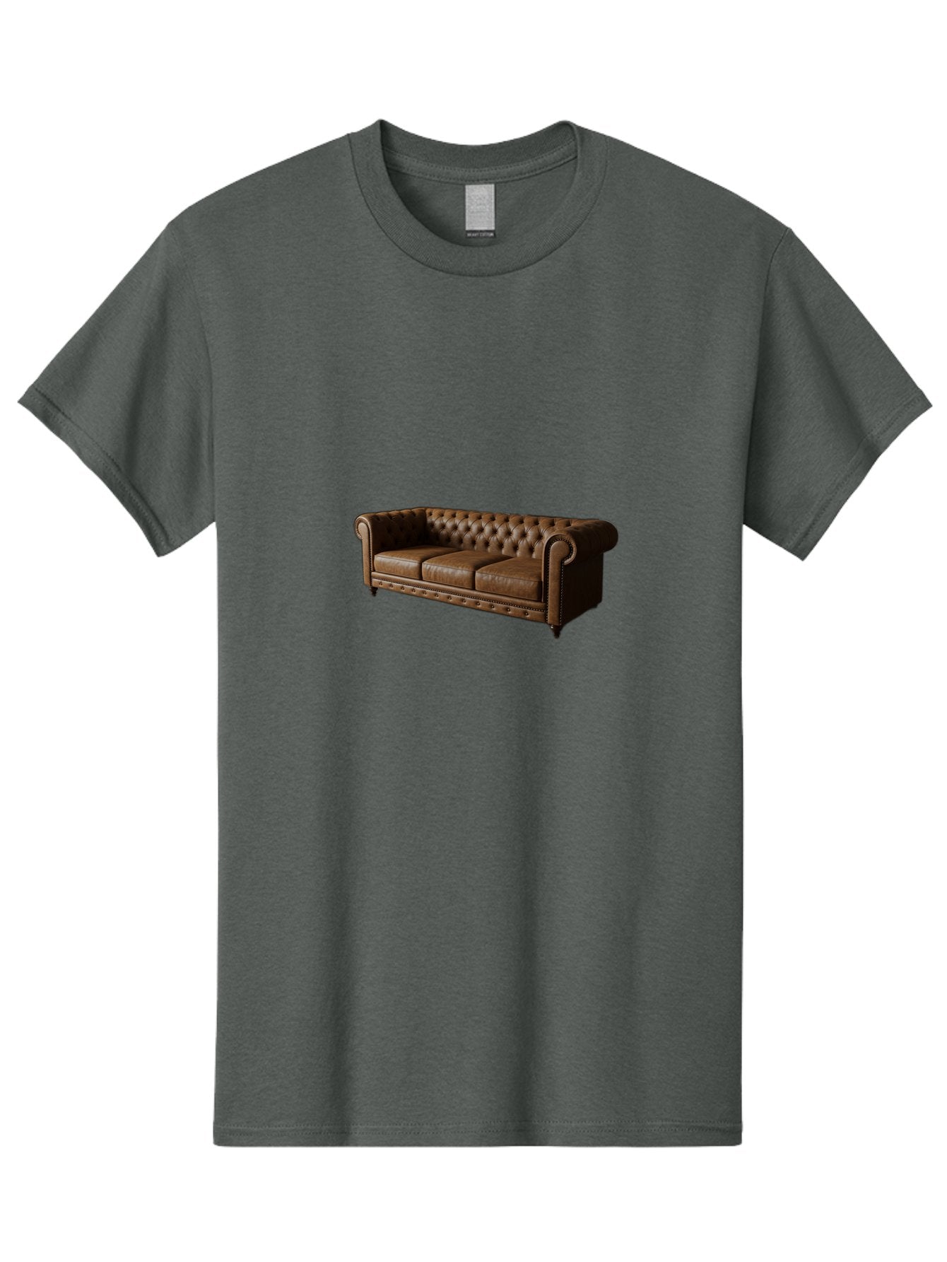 Leather-Chesterfield-Sofa Men'S Graphic Tee, 100% Cotton, Comfortable Casual Summer Wear, Machine Washable, Vintage Camera, Old Camera, Antique Camera, Black Camera, Classic Photography, Photography Equipment, Nostalgic Device, Film Camera, Bag686 11