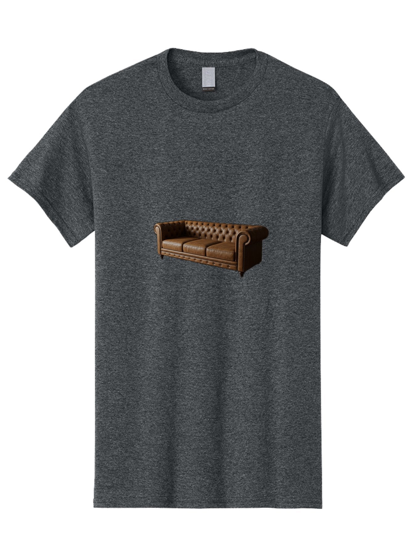 Leather-Chesterfield-Sofa Men'S Graphic Tee, 100% Cotton, Comfortable Casual Summer Wear, Machine Washable, Vintage Camera, Old Camera, Antique Camera, Black Camera, Classic Photography, Photography Equipment, Nostalgic Device, Film Camera, Bag686 6