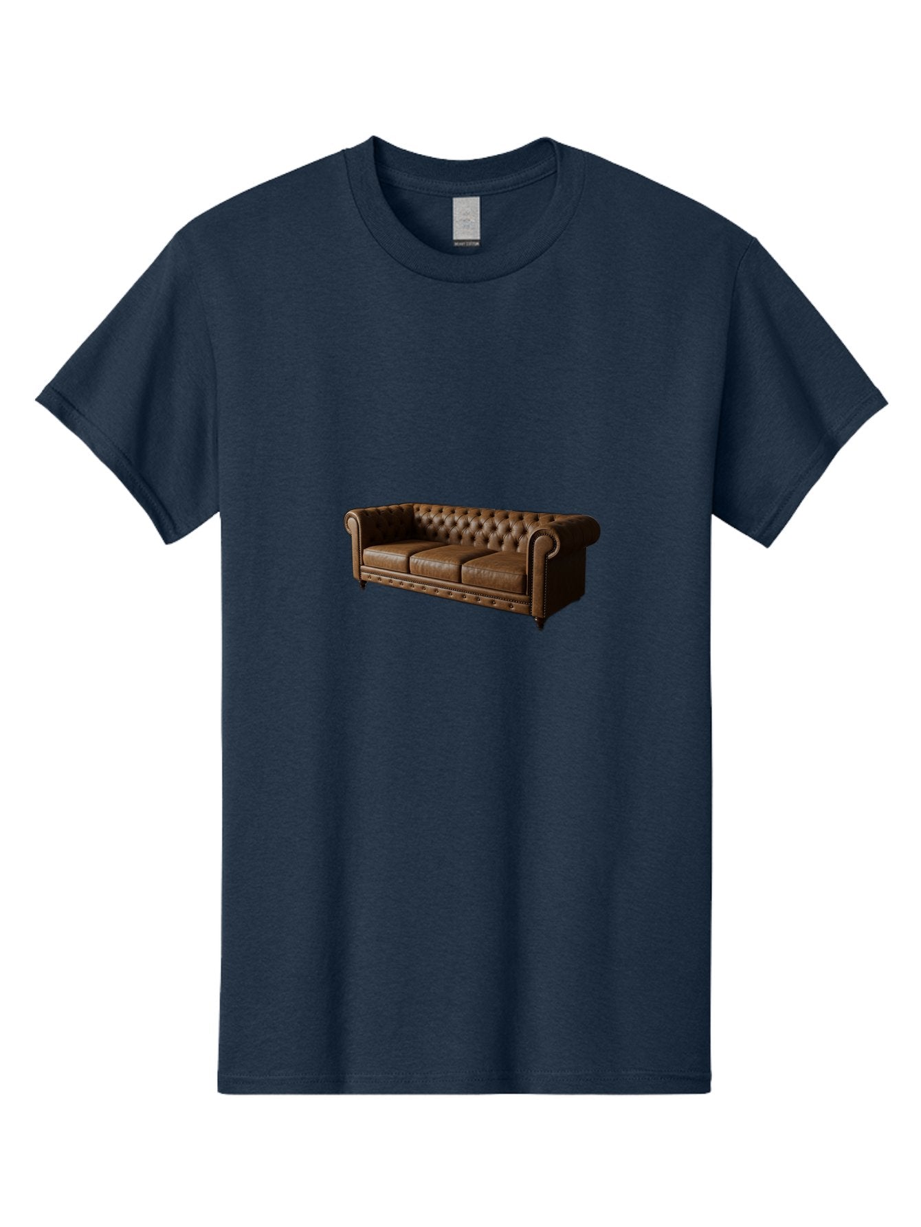 Leather-Chesterfield-Sofa Men'S Graphic Tee, 100% Cotton, Comfortable Casual Summer Wear, Machine Washable, Vintage Camera, Old Camera, Antique Camera, Black Camera, Classic Photography, Photography Equipment, Nostalgic Device, Film Camera, Bag686 8