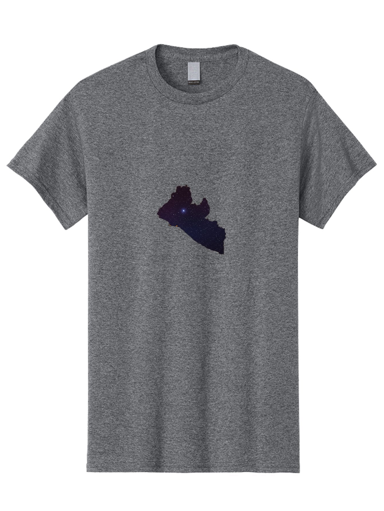 Liberia-Star-Map Men'S Graphic Tee, 100% Cotton, Comfortable Casual Summer Wear, Machine Washable, Vintage Camera, Old Camera, Antique Camera, Black Camera, Classic Photography, Photography Equipment, Nostalgic Device, Film Camera, Camera Art Bag693 4