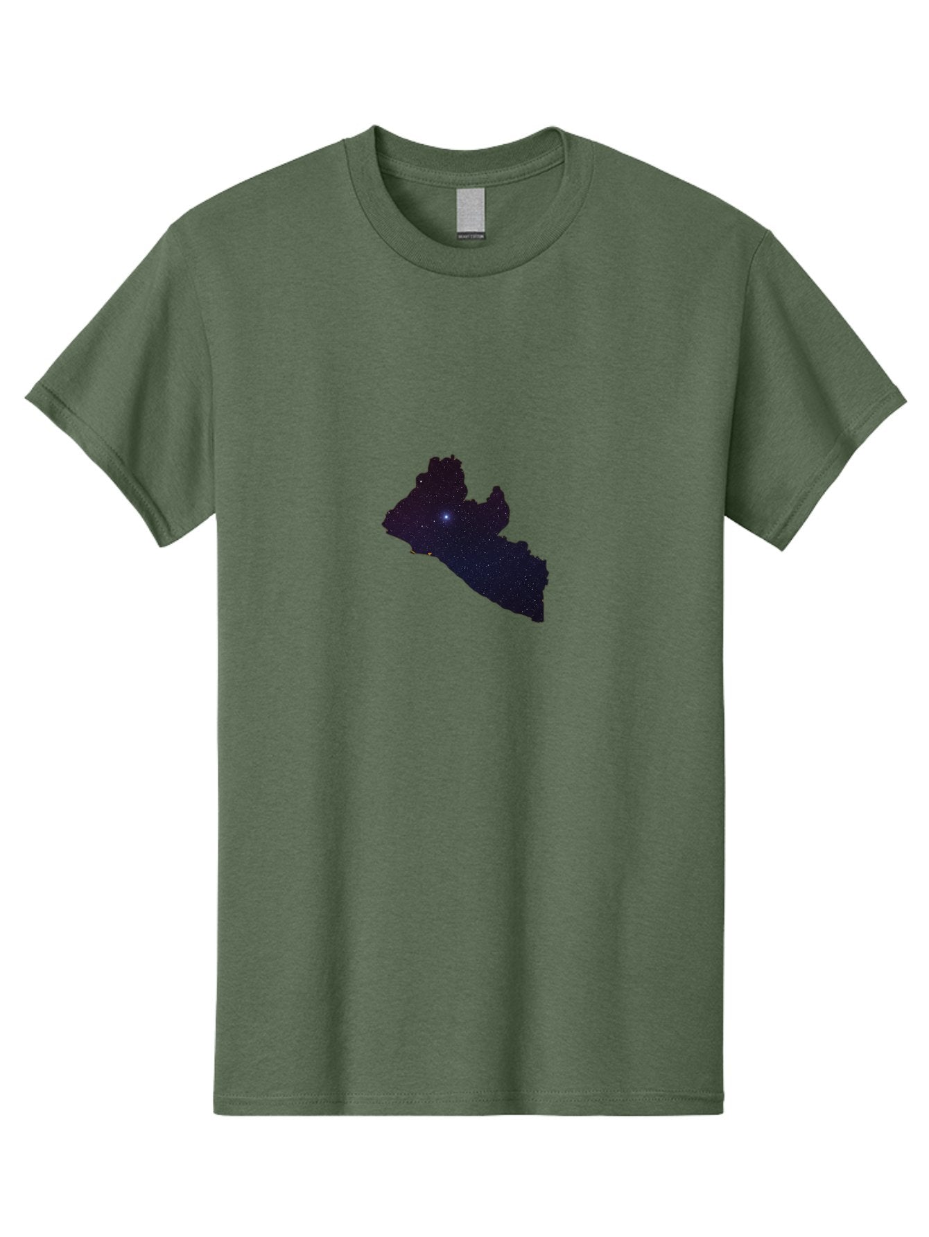 Liberia-Star-Map Men'S Graphic Tee, 100% Cotton, Comfortable Casual Summer Wear, Machine Washable, Vintage Camera, Old Camera, Antique Camera, Black Camera, Classic Photography, Photography Equipment, Nostalgic Device, Film Camera, Camera Art Bag693 5