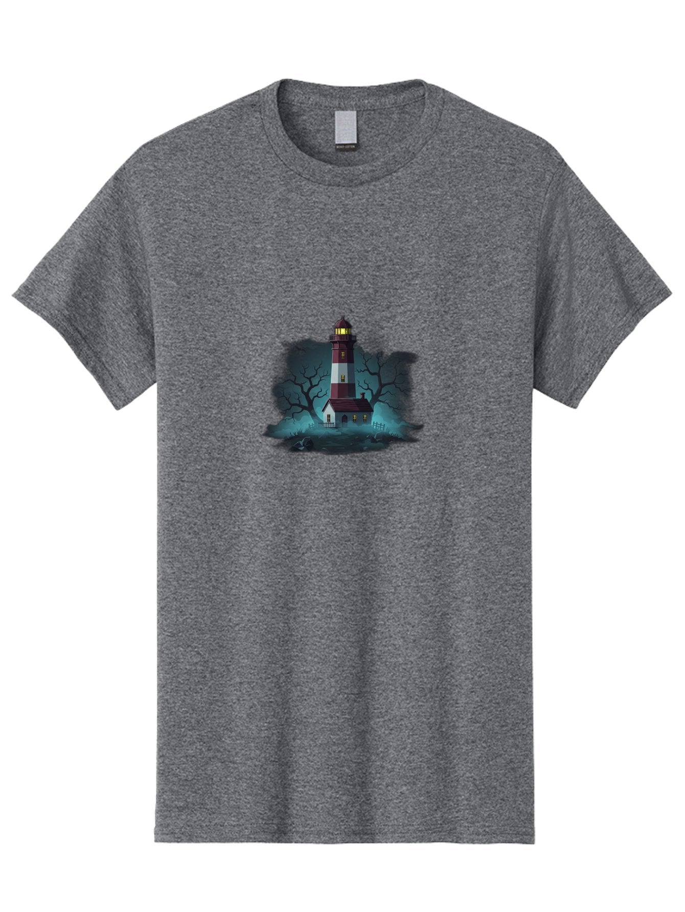 Lighthouse-1 Men'S Graphic Tee, 100% Cotton, Comfortable Casual Summer Wear, Machine Washable, Vintage Camera, Old Camera, Antique Camera, Black Camera, Classic Photography, Photography Equipment, Nostalgic Device, Film Camera, Camera Art Bag698