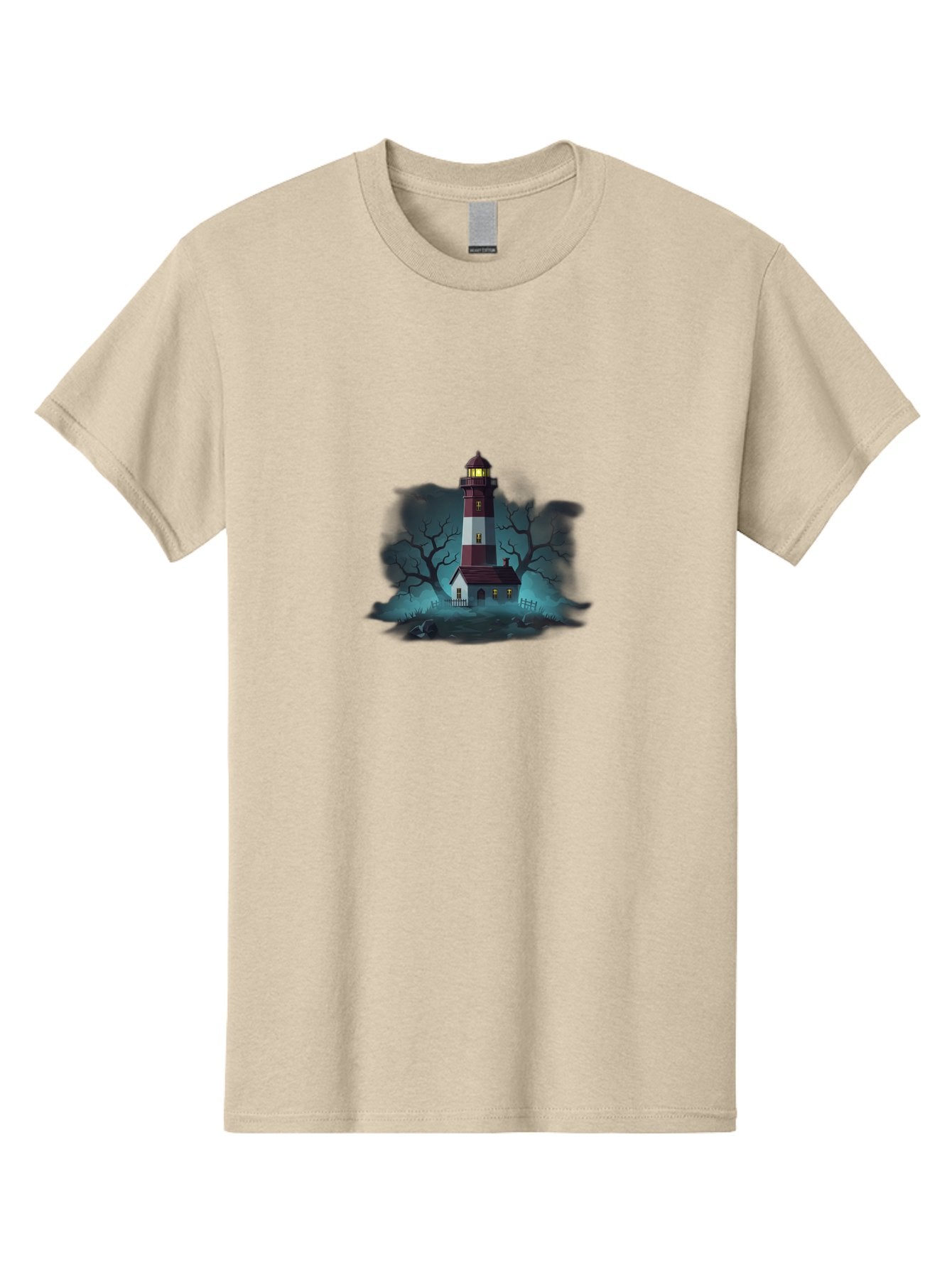 Lighthouse-1 Men'S Graphic Tee, 100% Cotton, Comfortable Casual Summer Wear, Machine Washable, Vintage Camera, Old Camera, Antique Camera, Black Camera, Classic Photography, Photography Equipment, Nostalgic Device, Film Camera, Camera Art Bag698 4