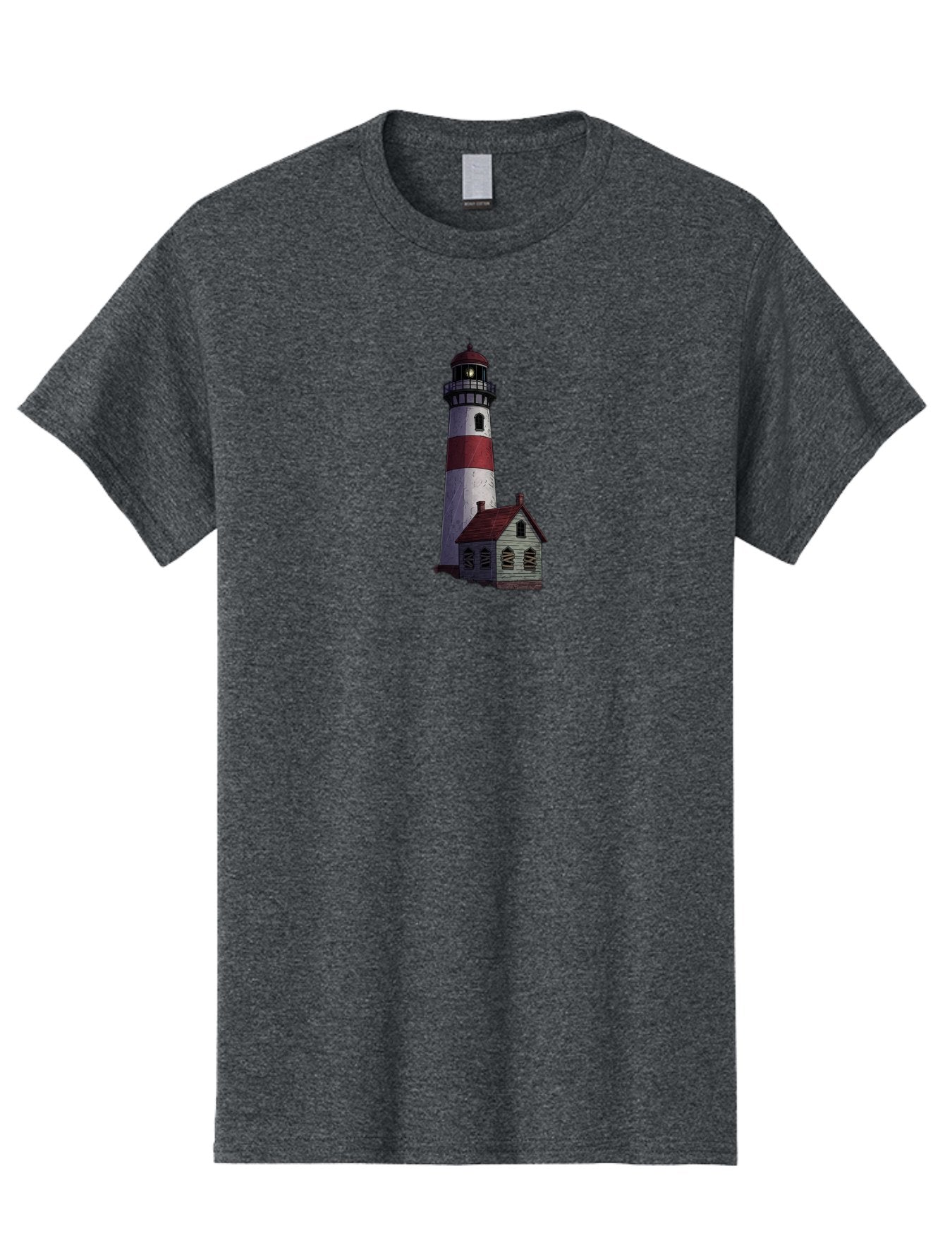 Lighthouse-12 Men'S Graphic Tee, 100% Cotton, Comfortable Casual Summer Wear, Machine Washable, Vintage Camera, Old Camera, Antique Camera, Black Camera, Classic Photography, Photography Equipment, Nostalgic Device, Film Camera, Camera Art Bag701 10