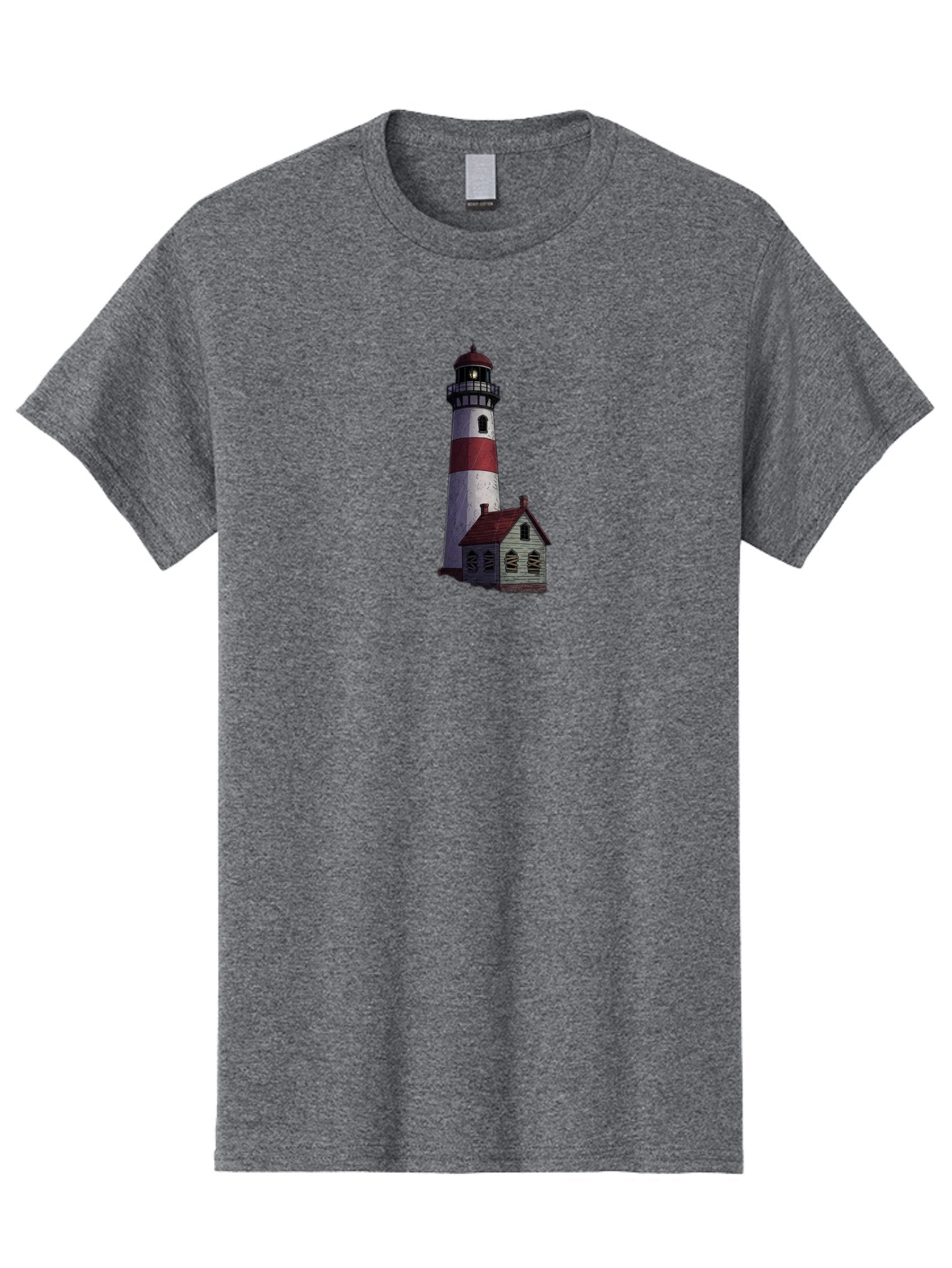 Lighthouse-12 Men'S Graphic Tee, 100% Cotton, Comfortable Casual Summer Wear, Machine Washable, Vintage Camera, Old Camera, Antique Camera, Black Camera, Classic Photography, Photography Equipment, Nostalgic Device, Film Camera, Camera Art Bag701 6